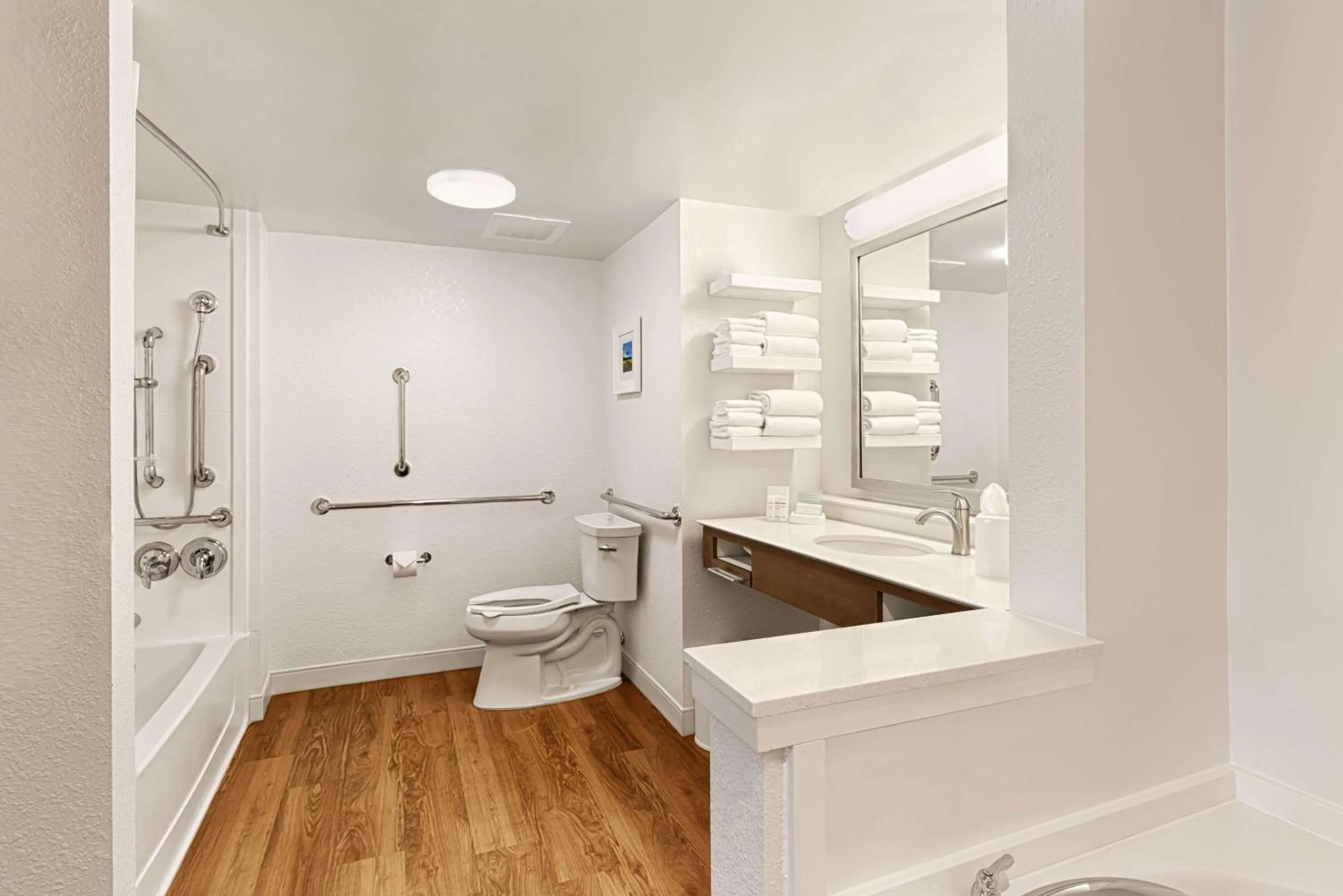 Bathroom in Hampton Inn Pawleys Island