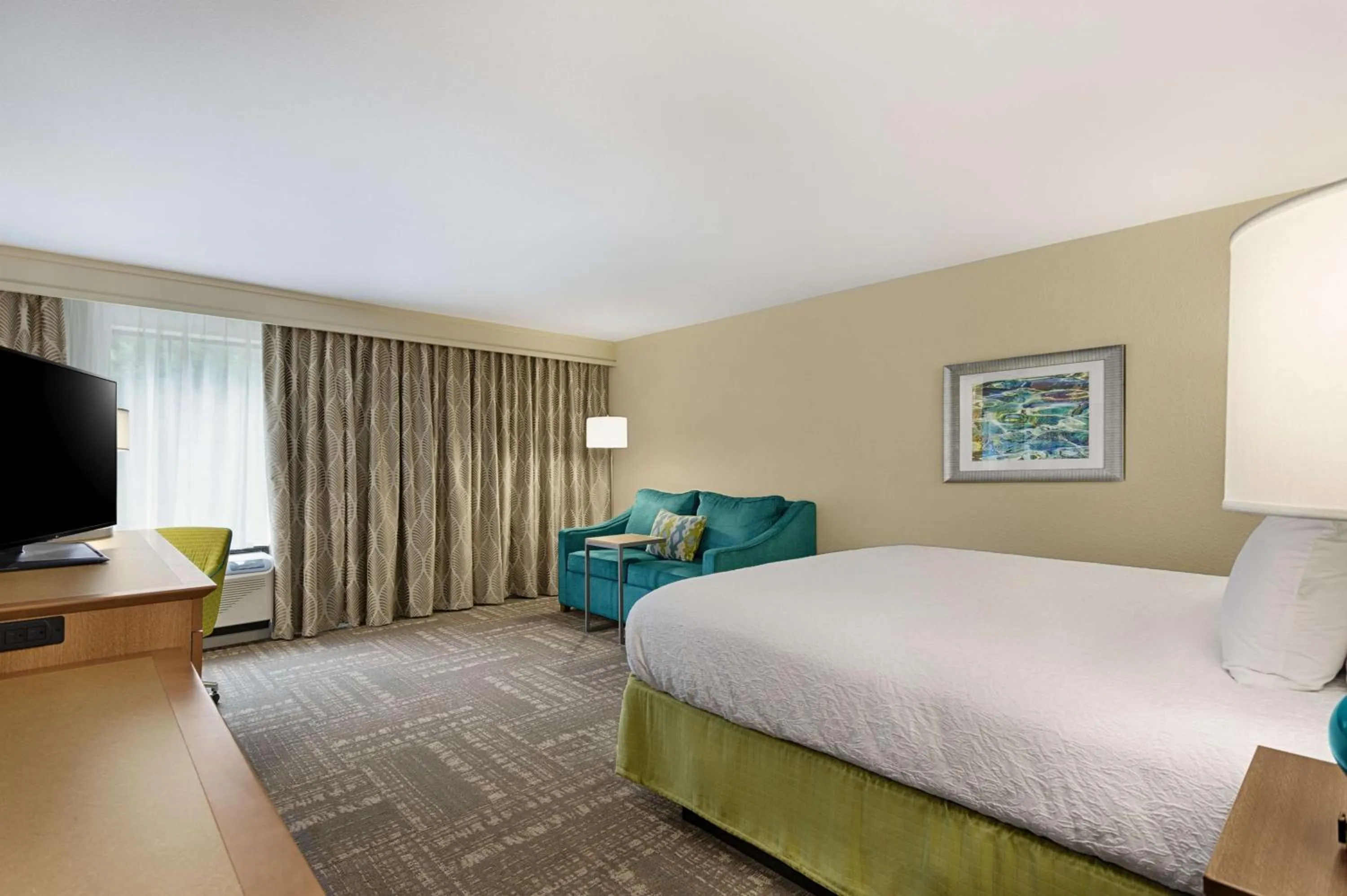 Bedroom, Bed in Hampton Inn Pawleys Island