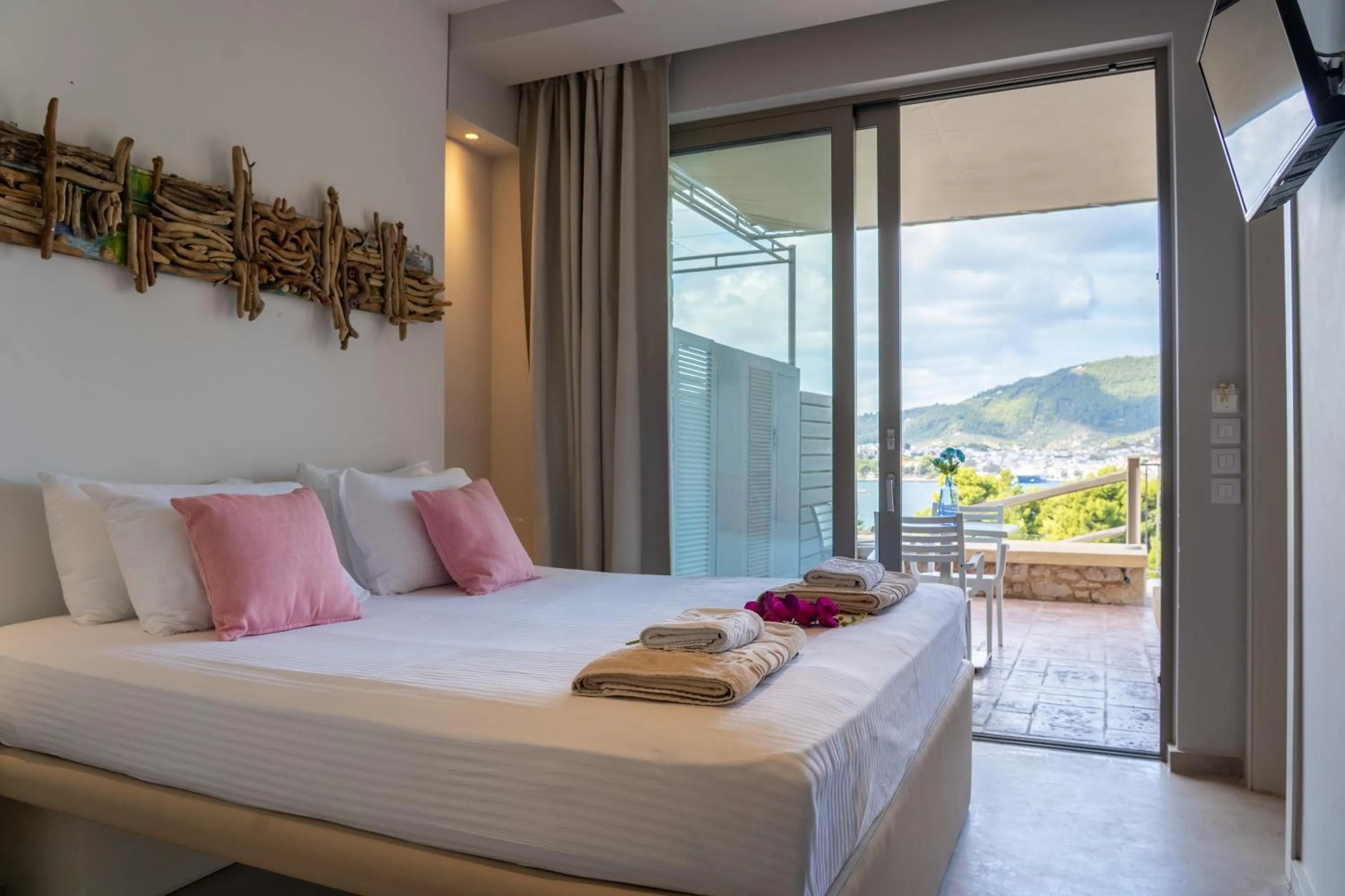 Bed in Core Luxury Suites