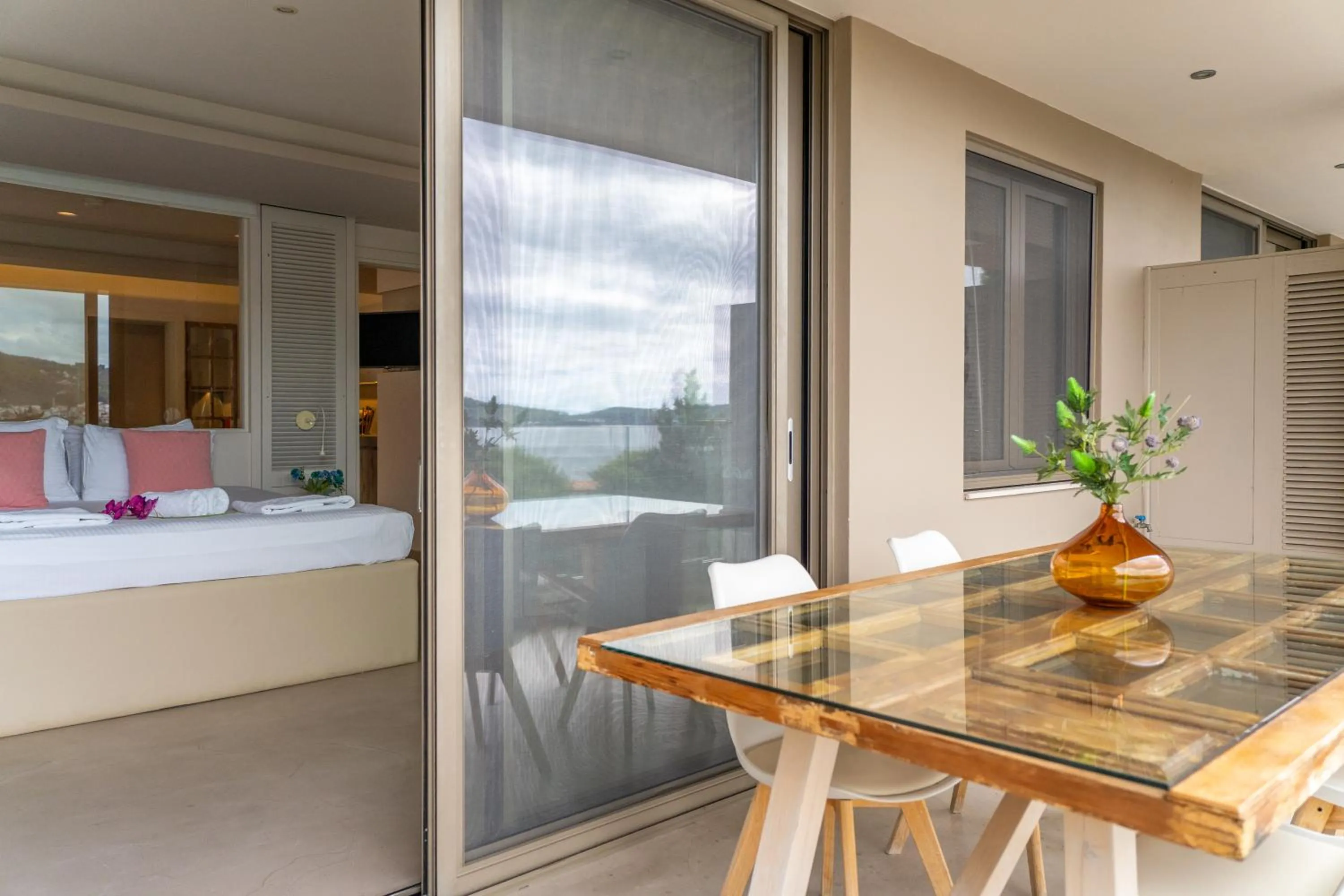 Bed in Core Luxury Suites