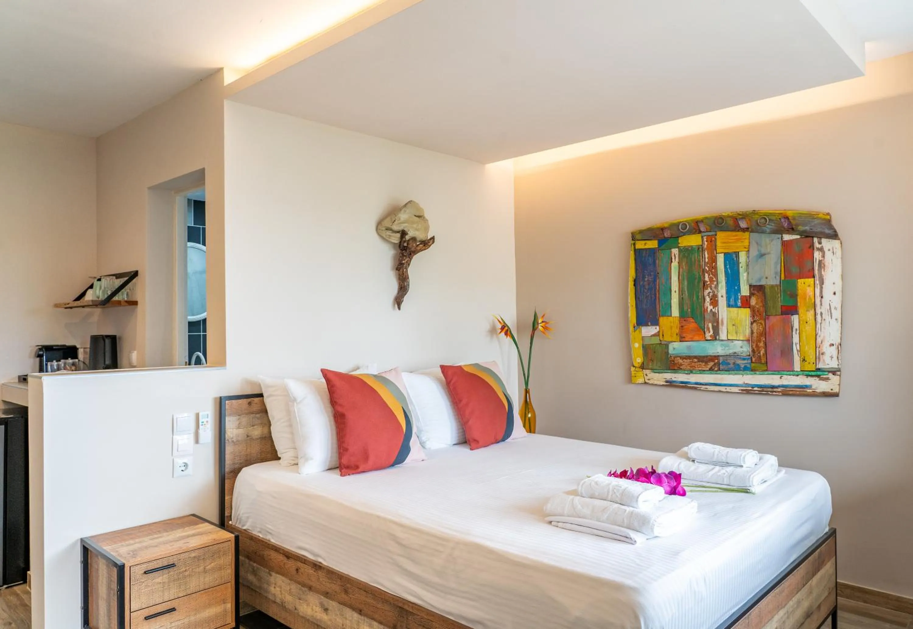 Bed in Core Luxury Suites