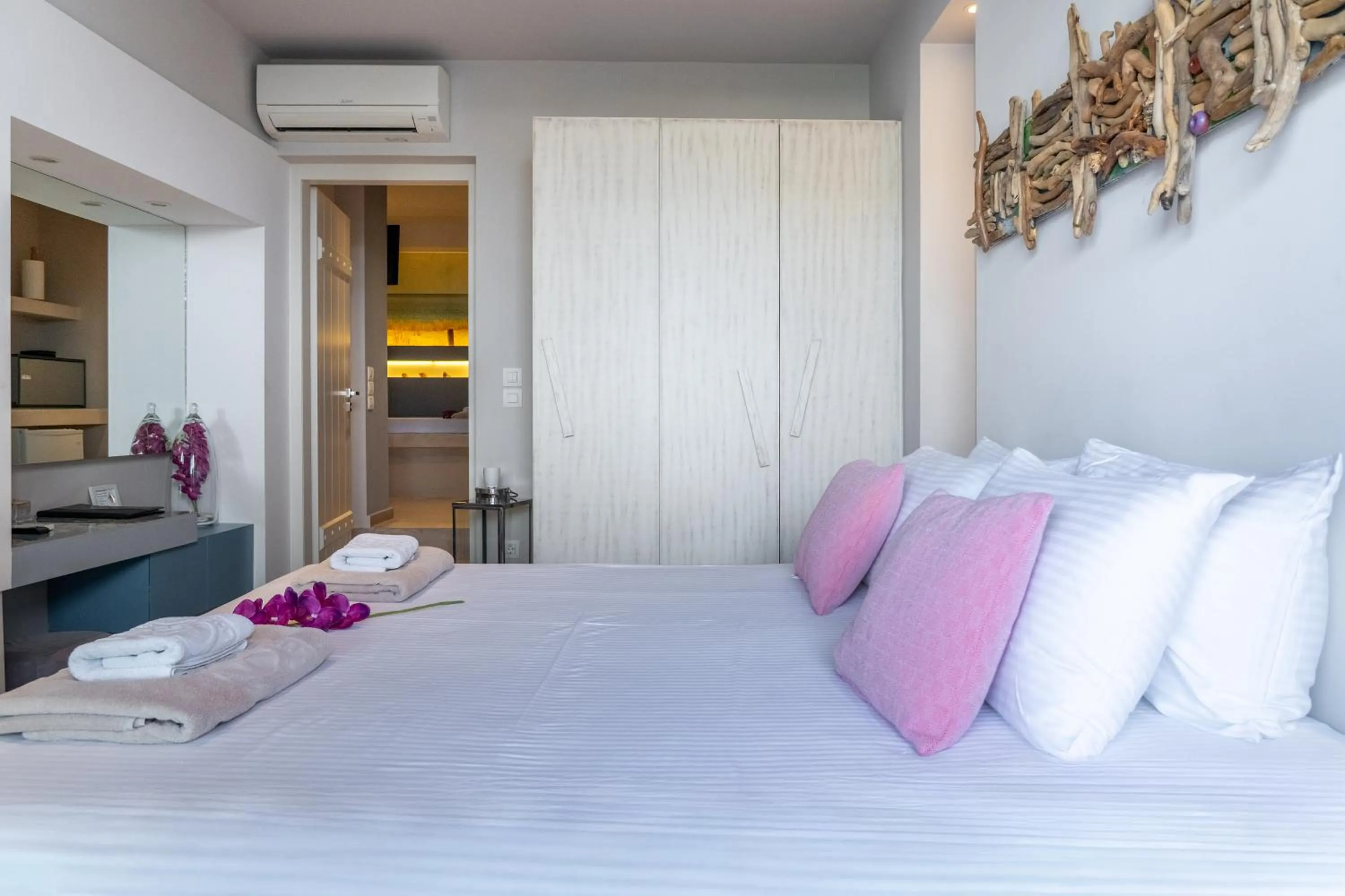 Bed in Core Luxury Suites