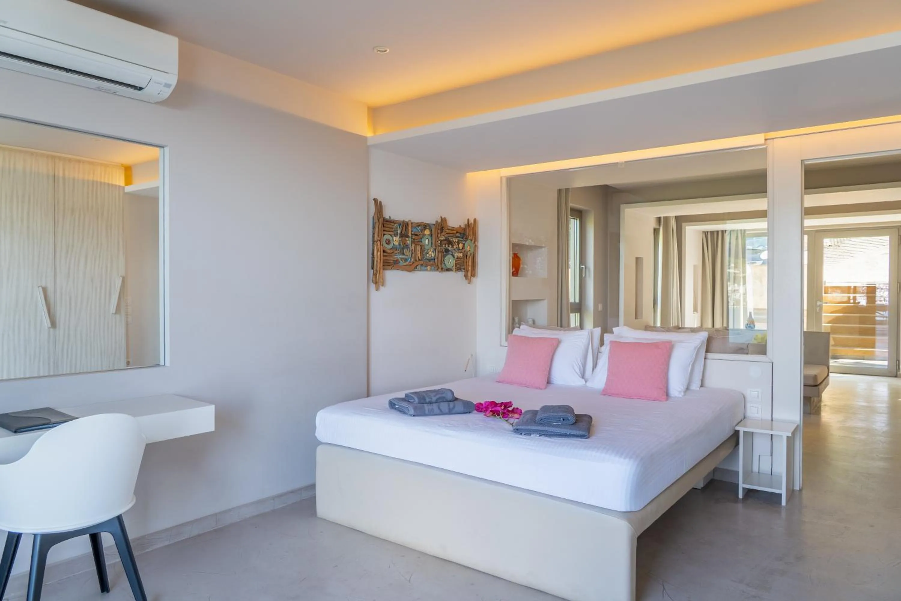 Bed in Core Luxury Suites