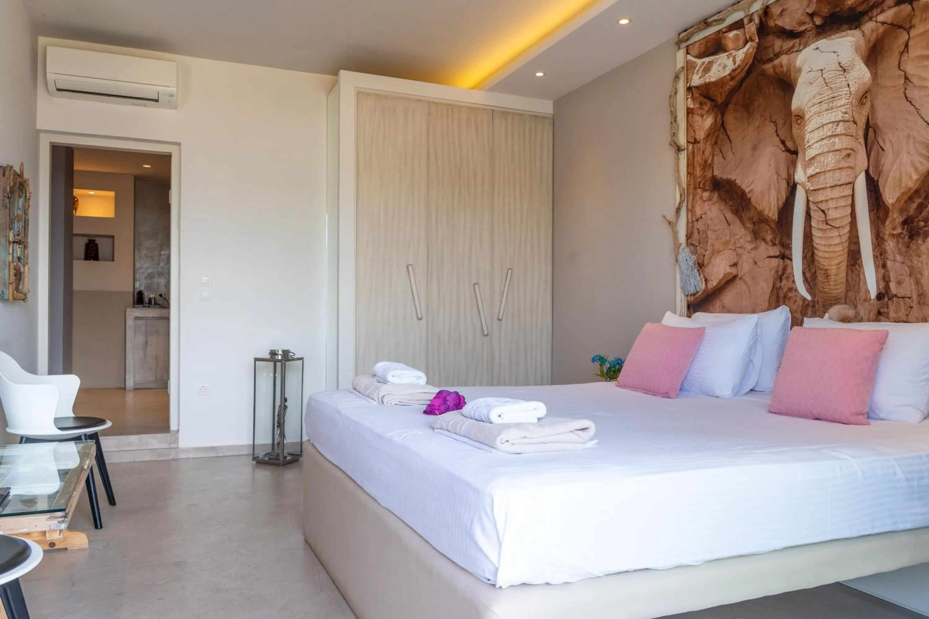 Bed in Core Luxury Suites