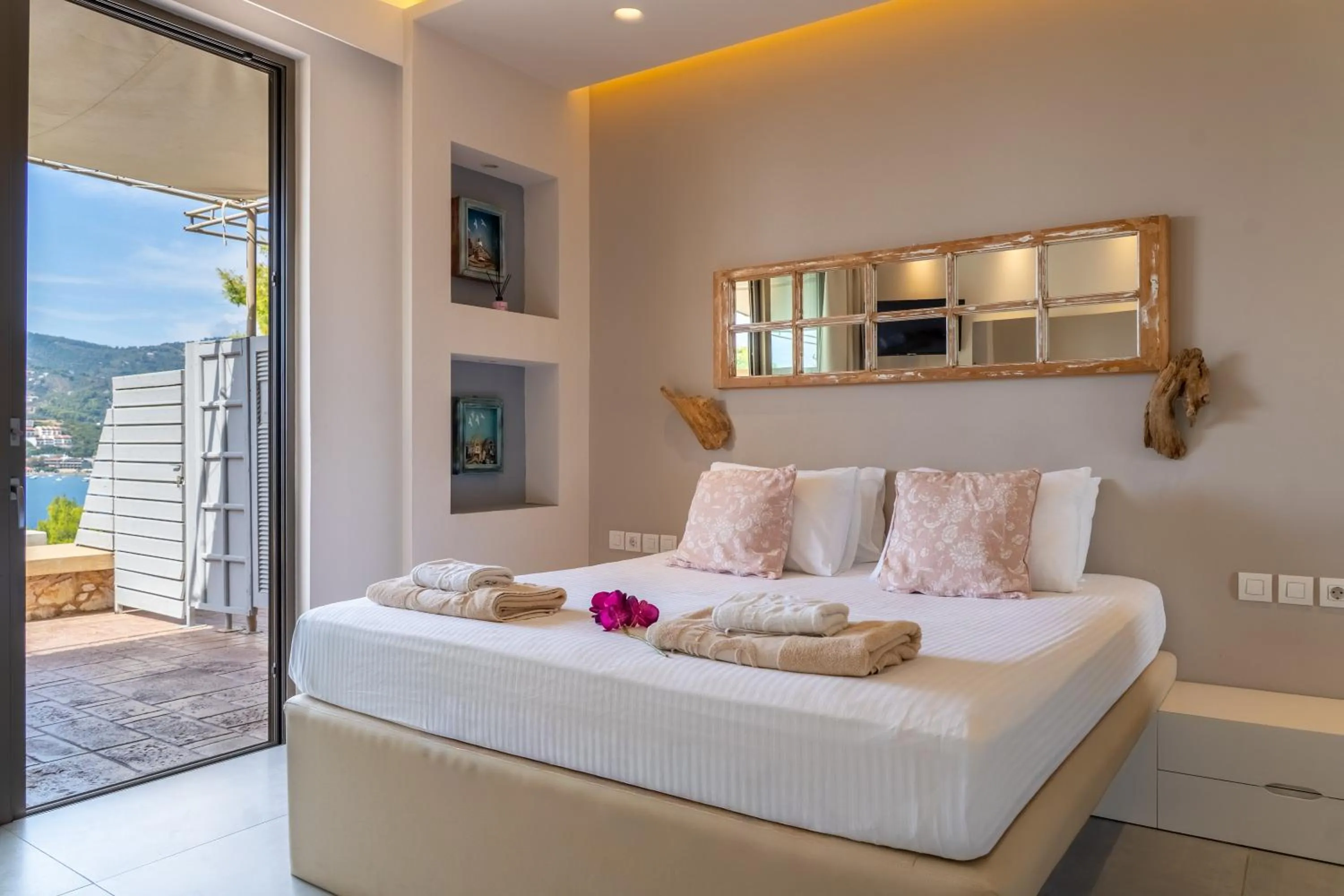 Bed in Core Luxury Suites