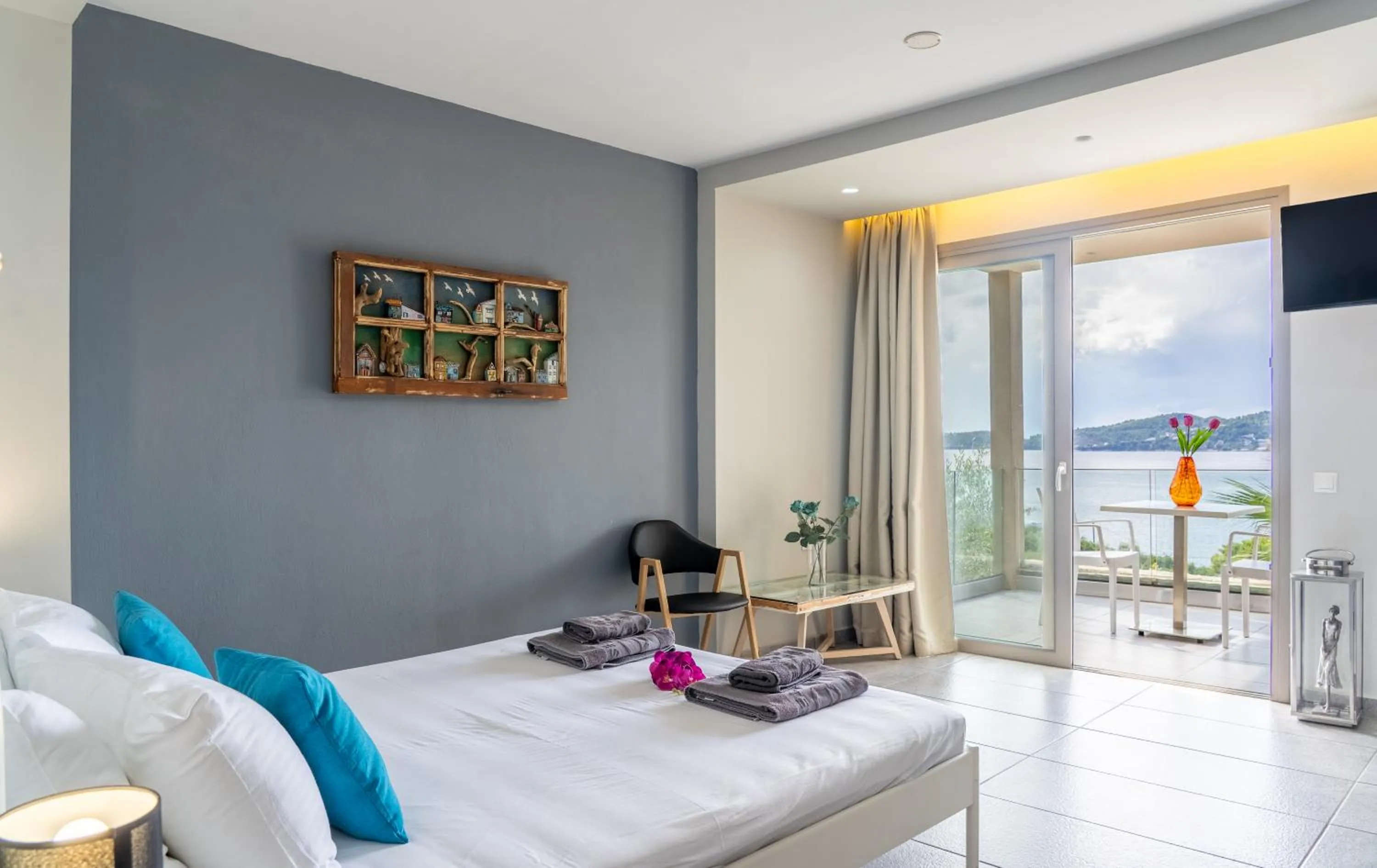 Bed in Core Luxury Suites