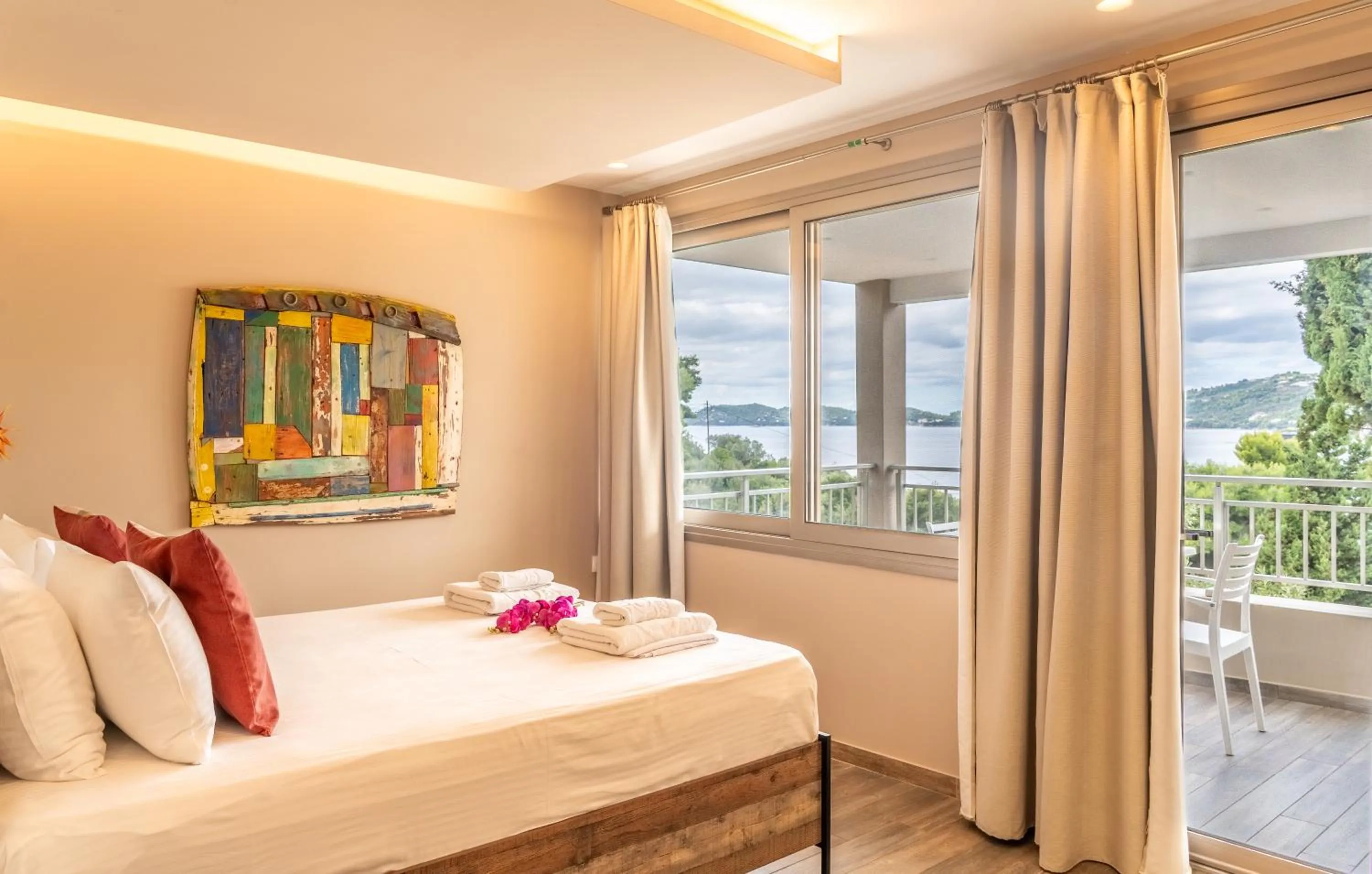 Bed in Core Luxury Suites