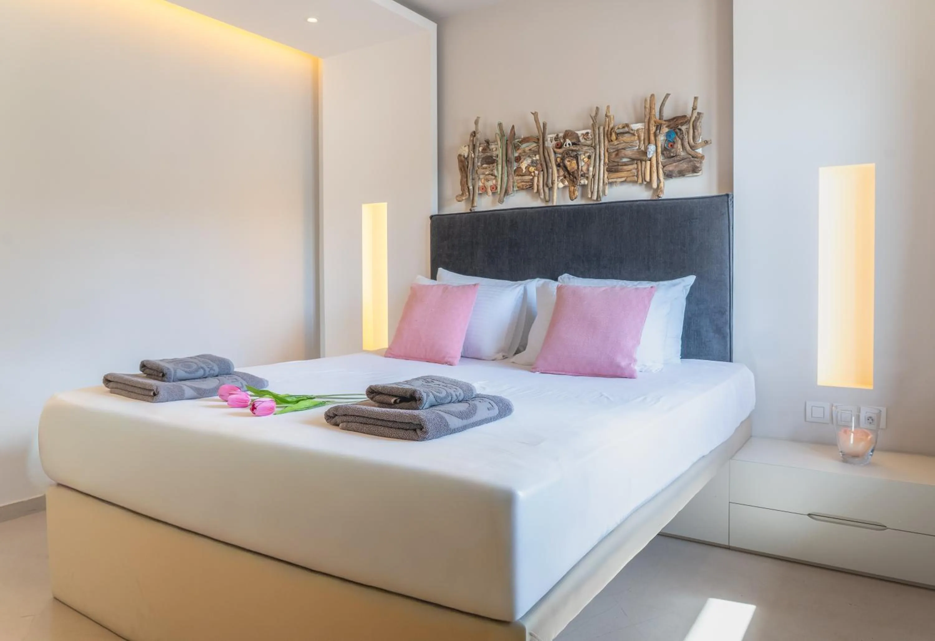 Bed in Core Luxury Suites