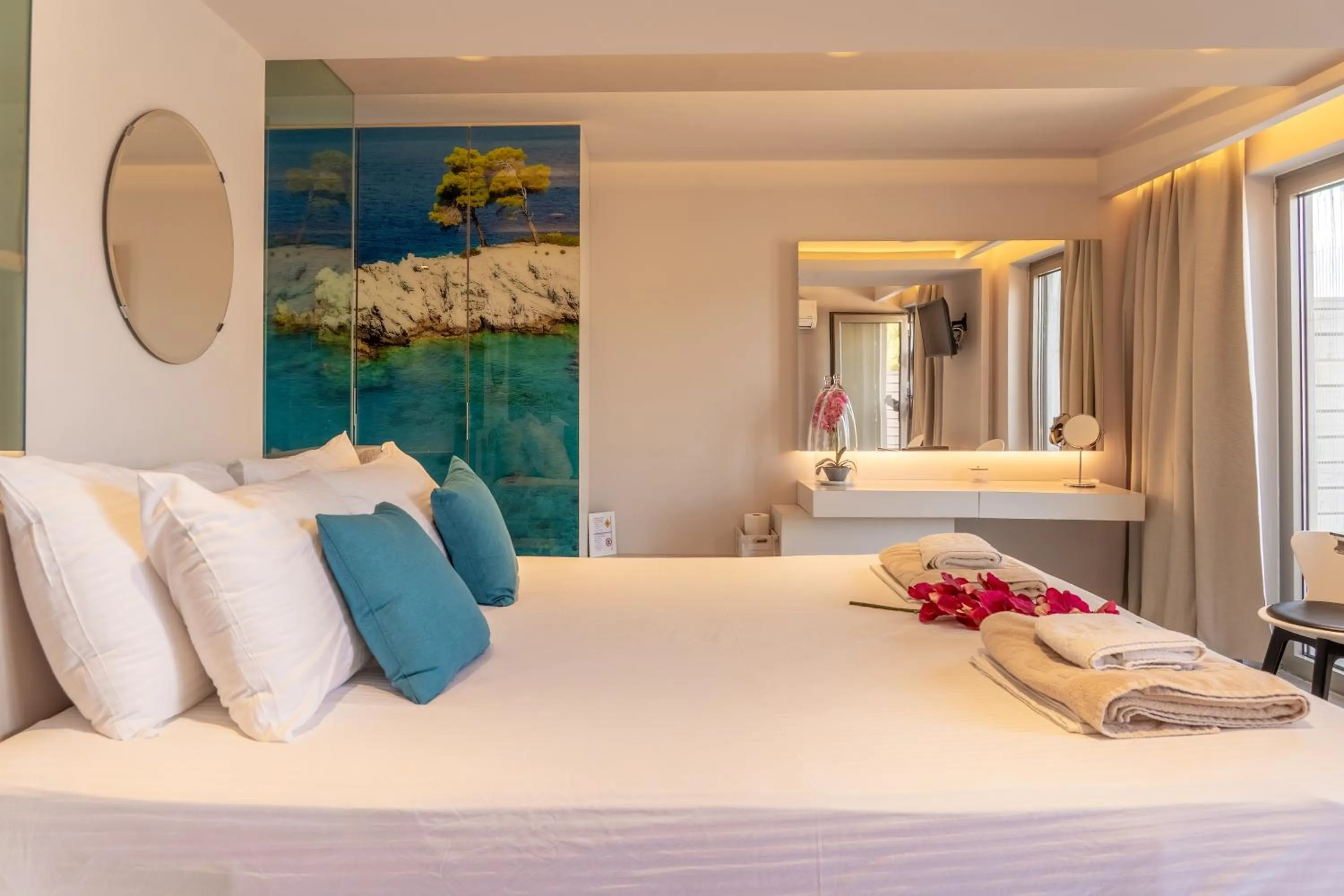 Bed in Core Luxury Suites