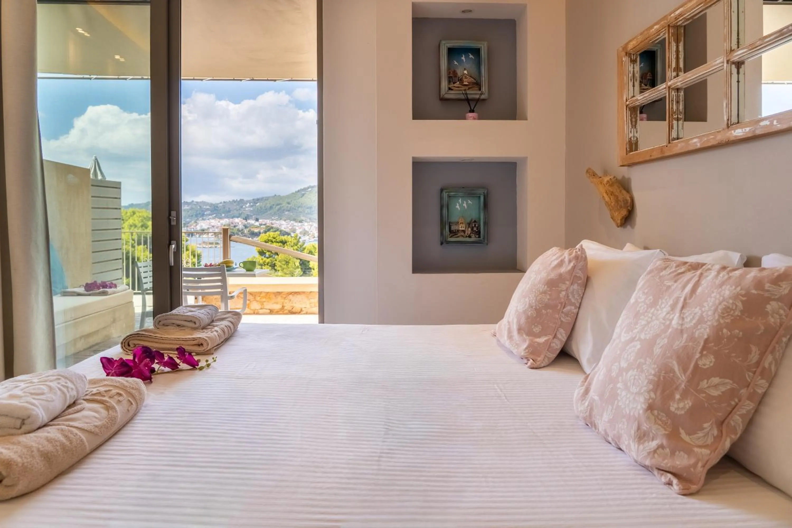 Bed in Core Luxury Suites