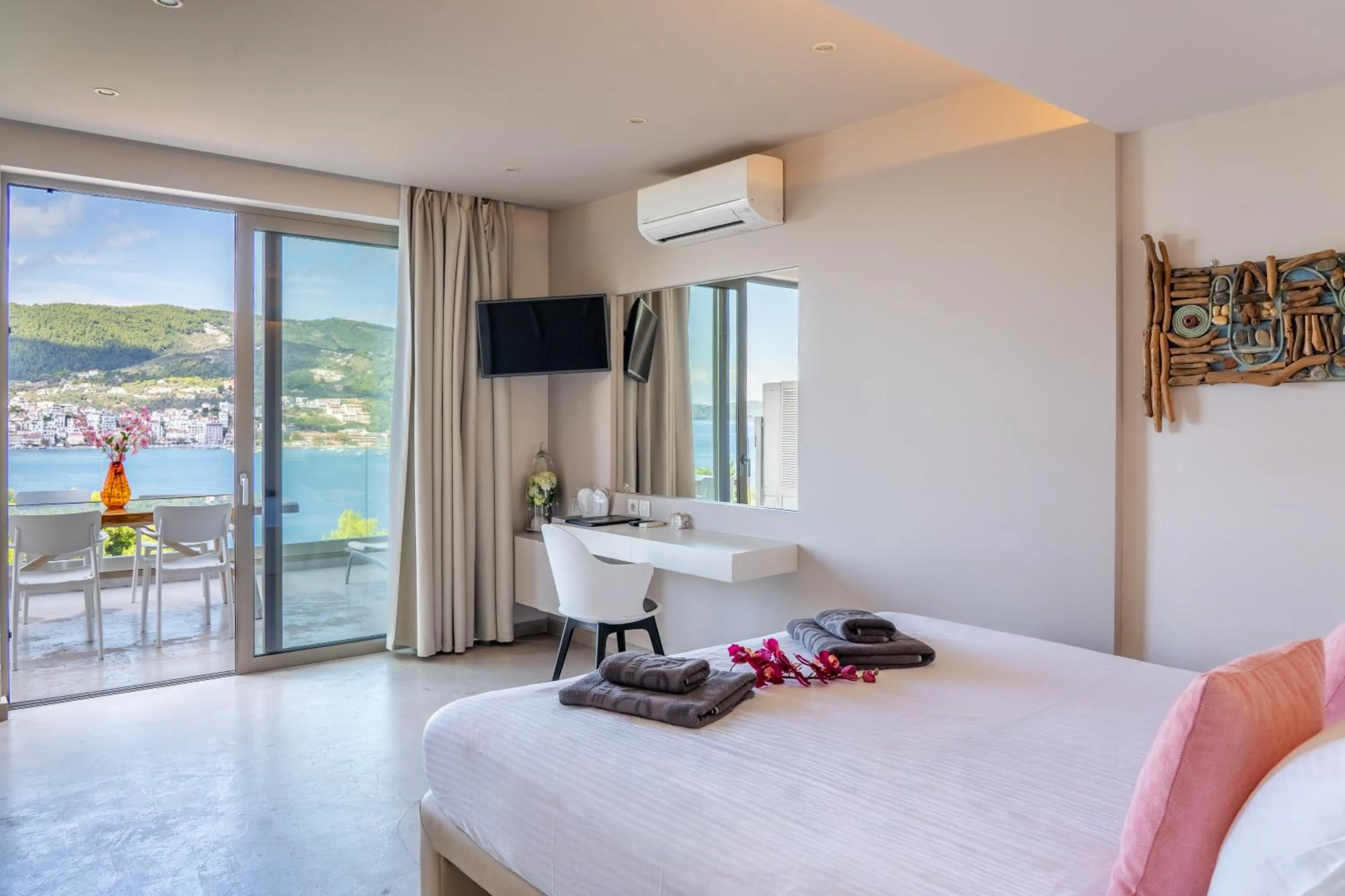 Bed in Core Luxury Suites