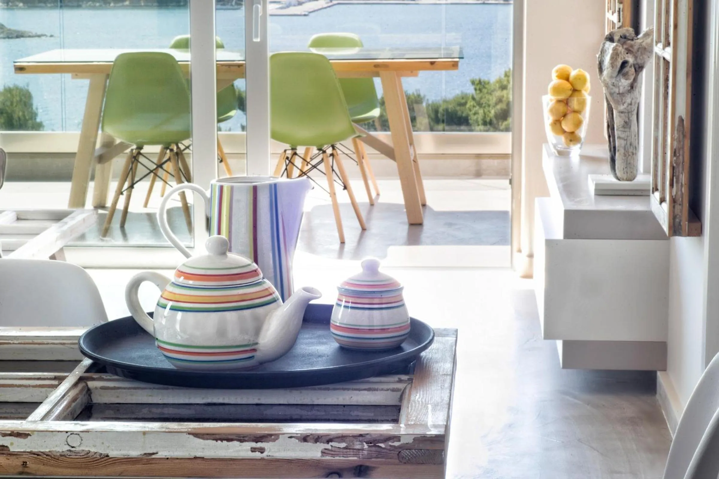 Living room in Core Luxury Suites