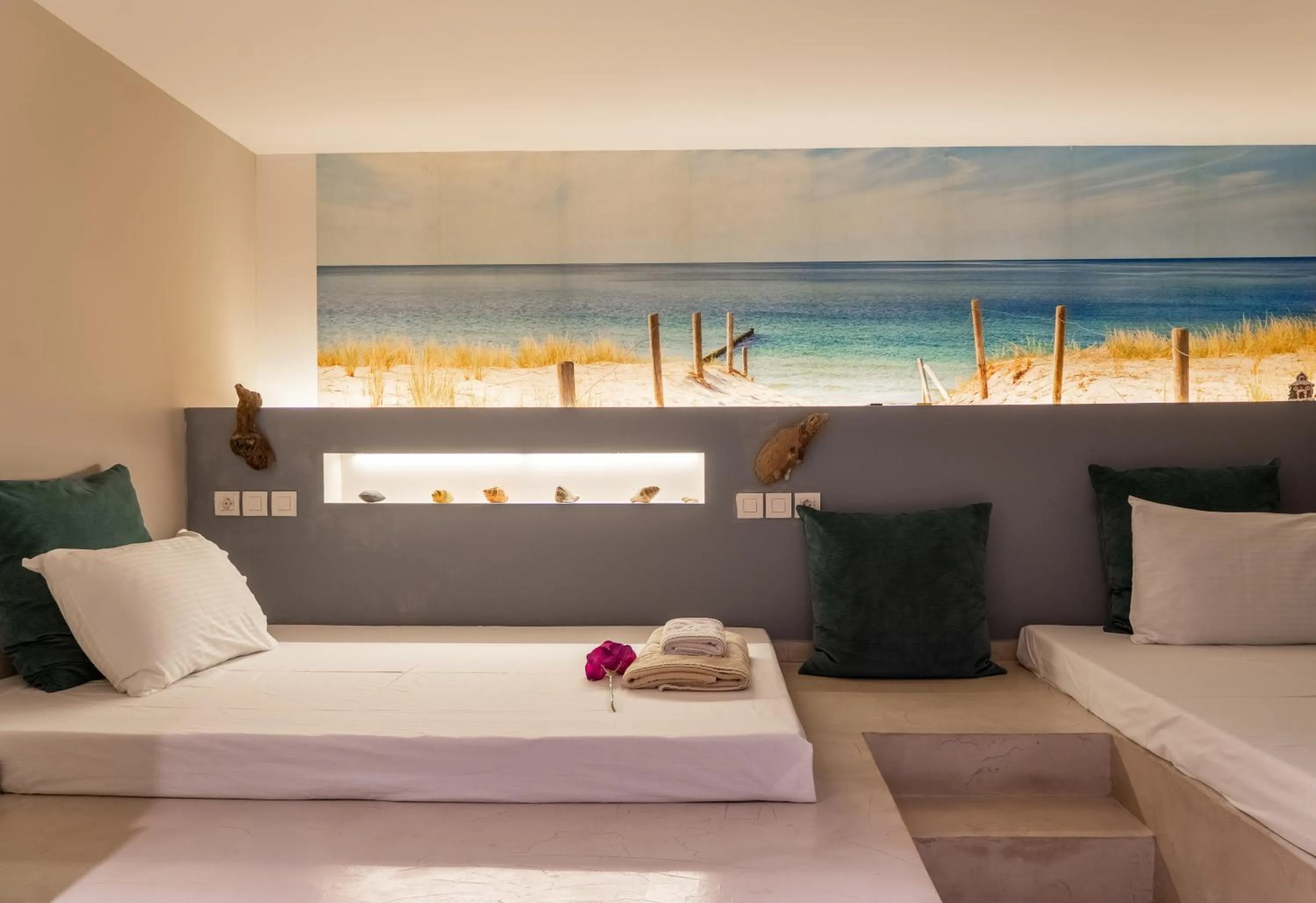 Bed in Core Luxury Suites