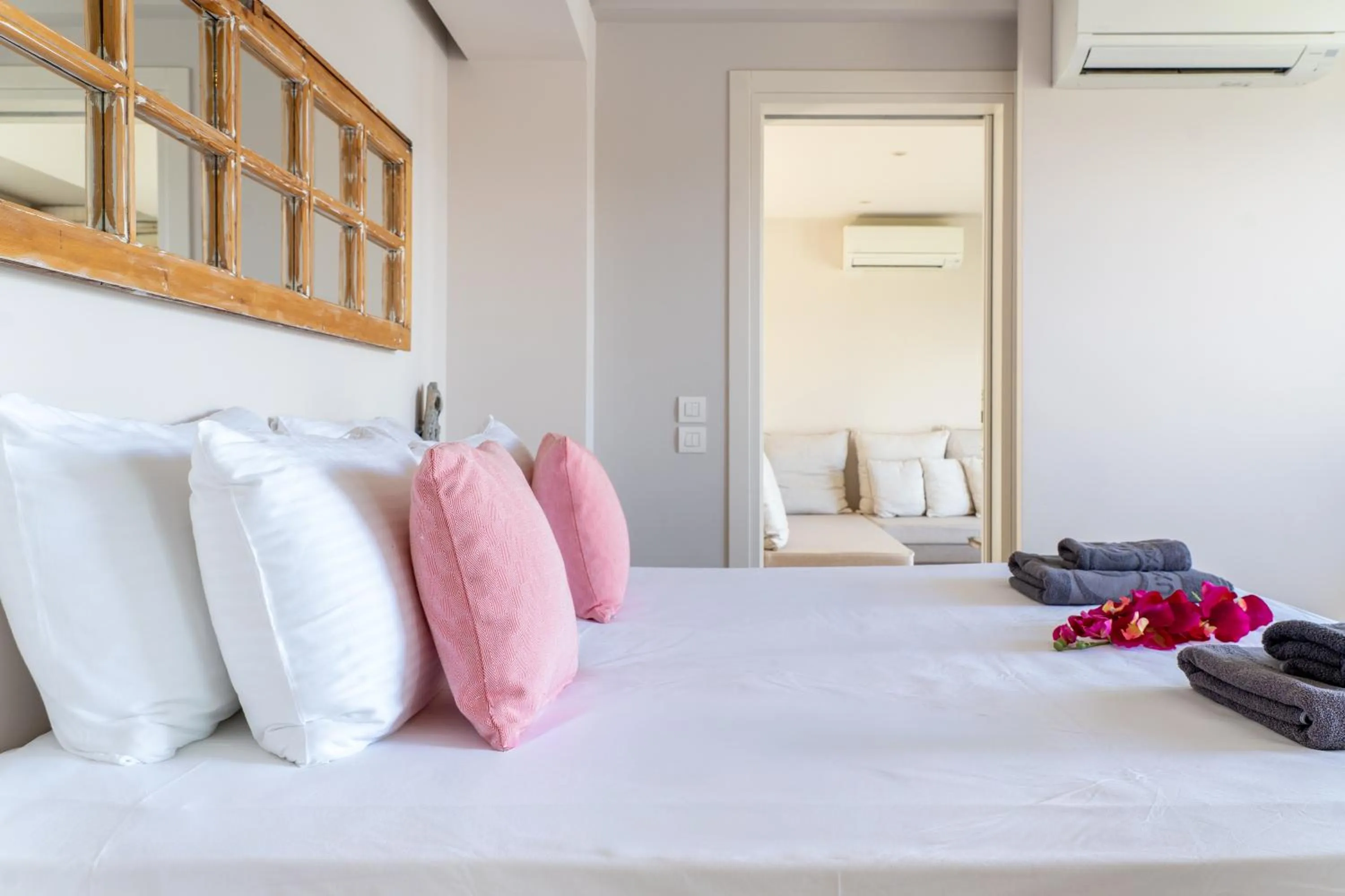 Bed in Core Luxury Suites