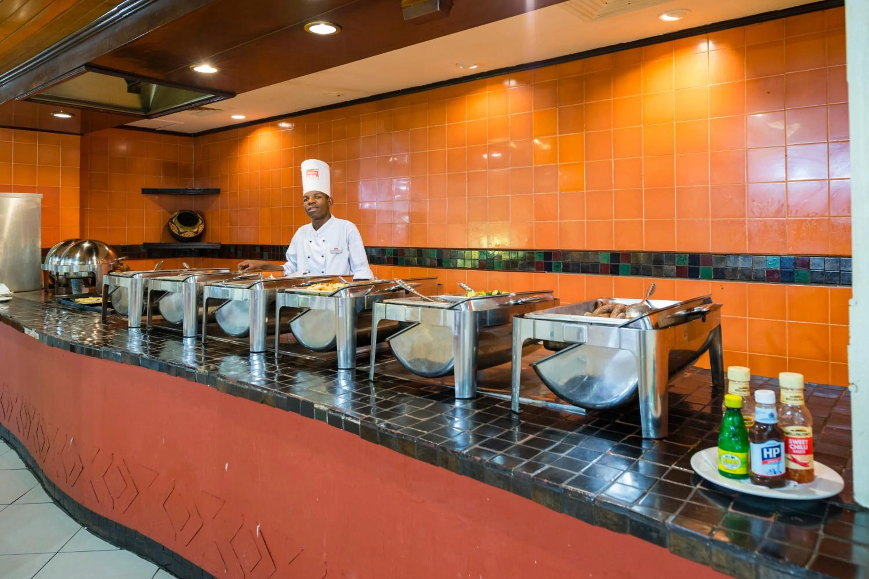 Kitchen or kitchenette in Bulawayo Rainbow Hotel