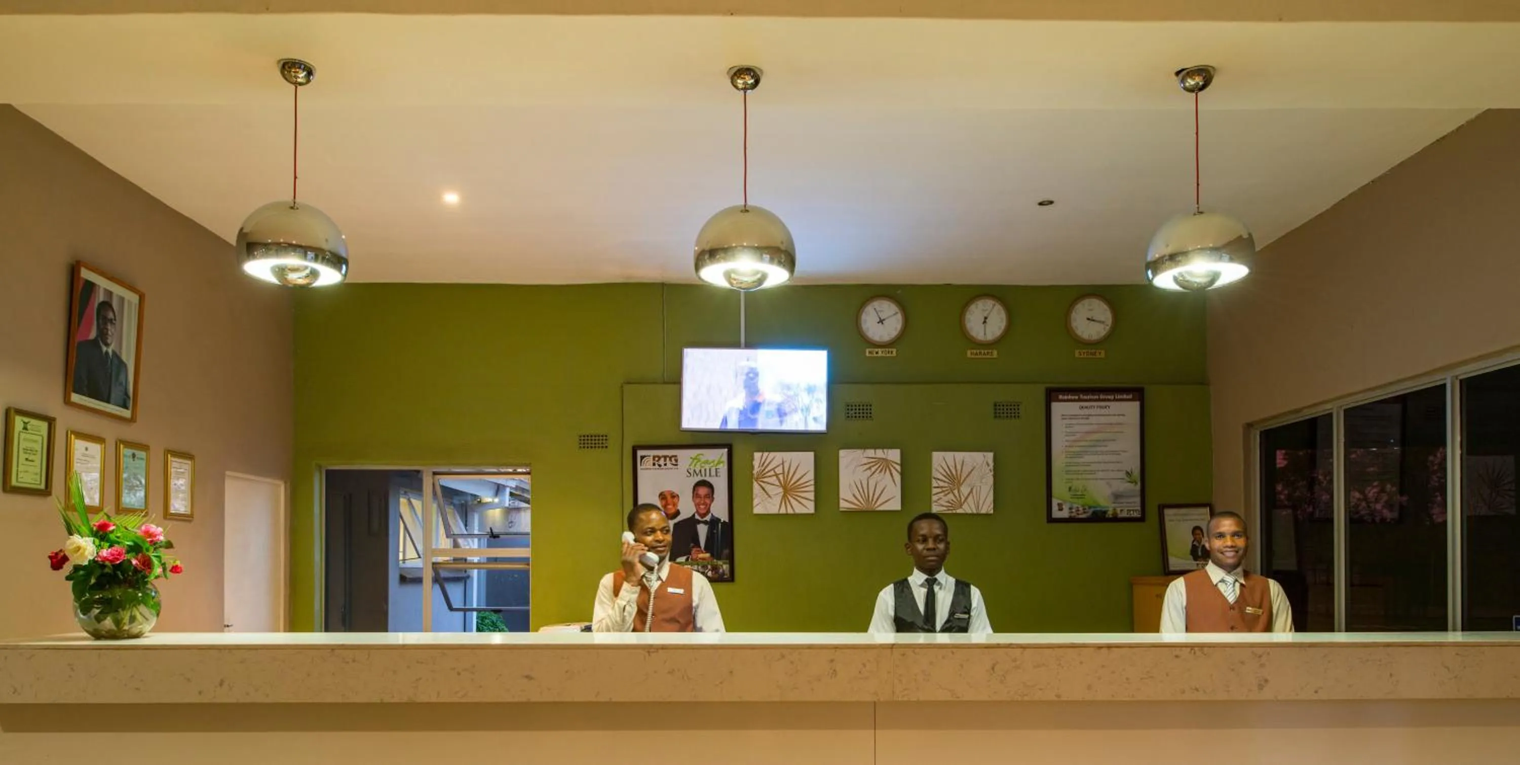 Staff in Kadoma Hotel & Conference Centre