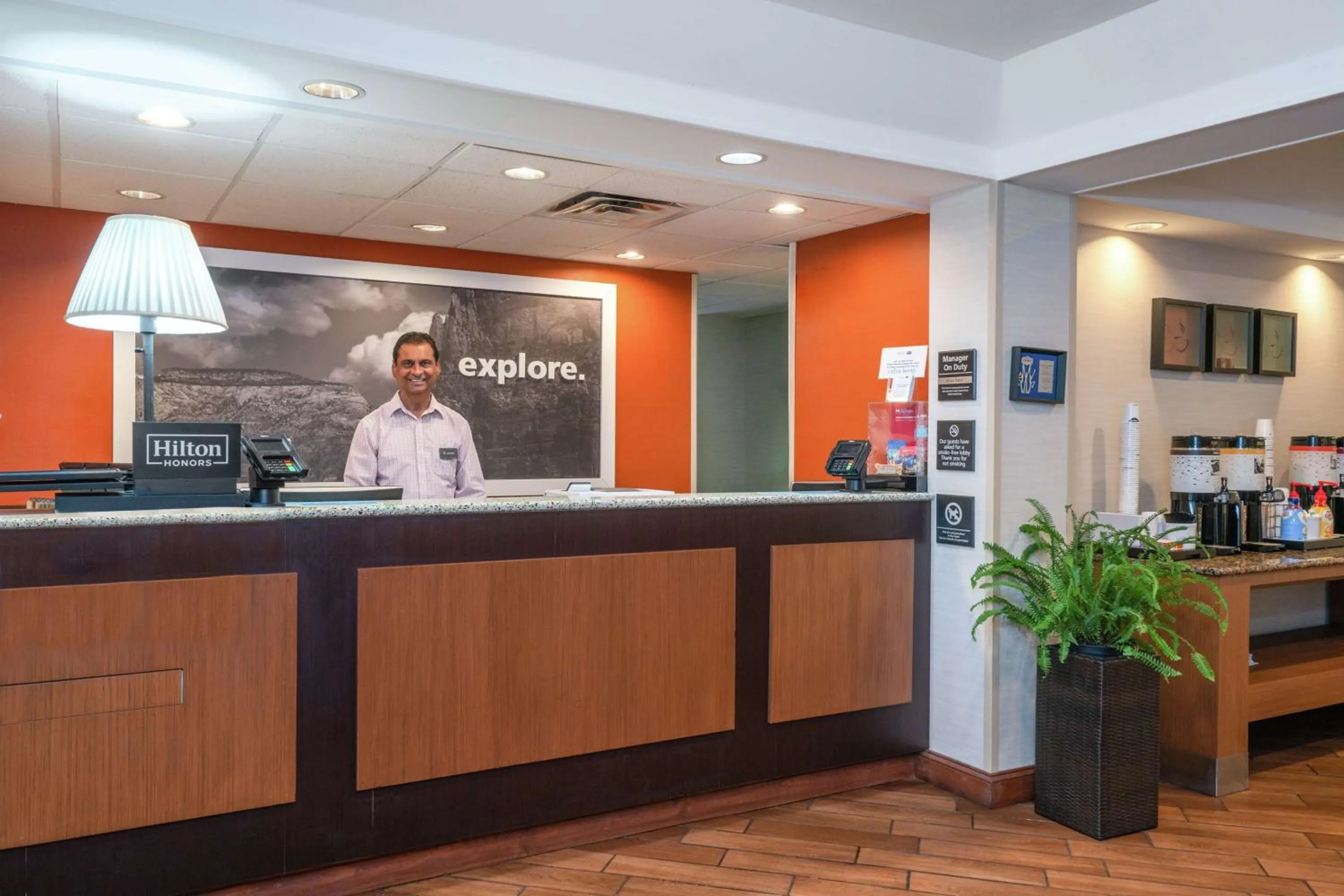 Lobby or reception in Hampton Inn Chattanooga/Hixson