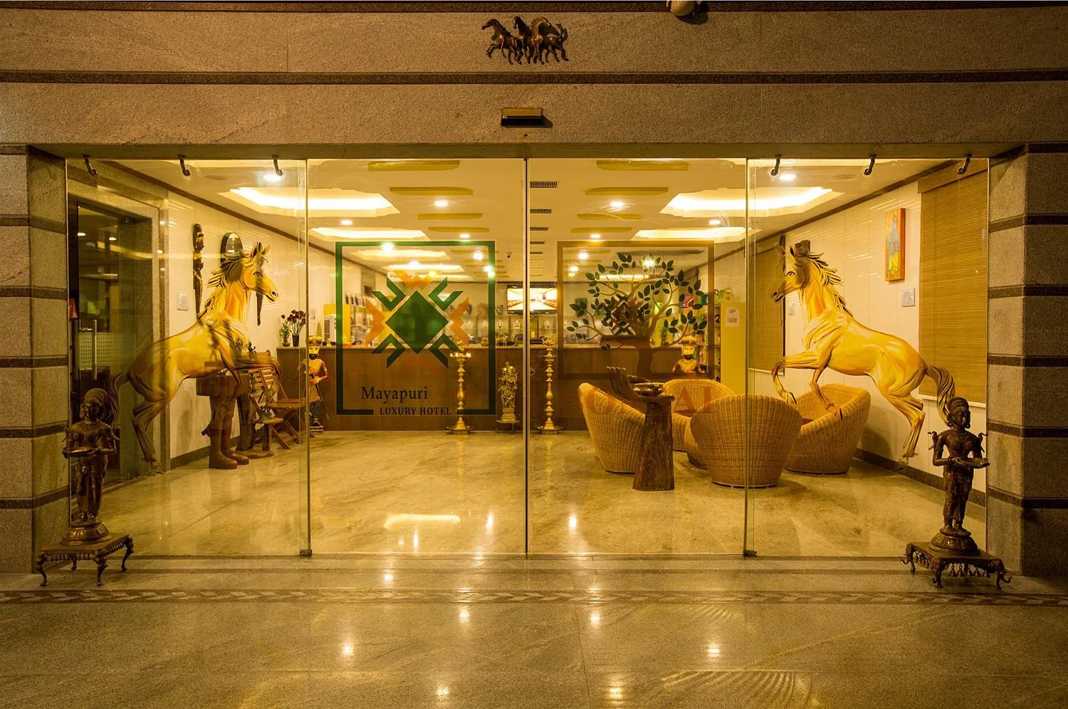 Lobby or reception in Mayapuri Amira