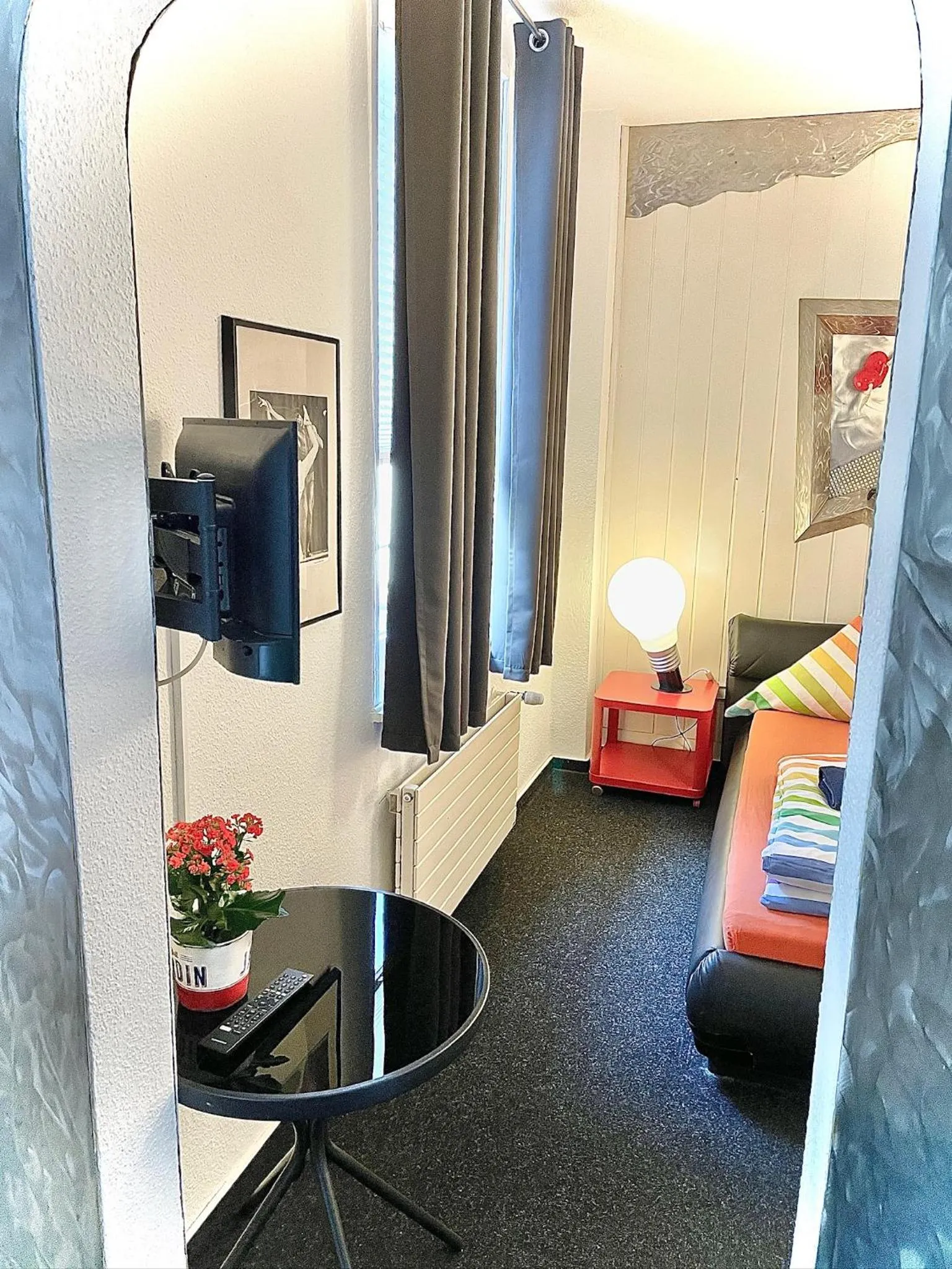 TV and multimedia, Bed in Hotel Tusculum