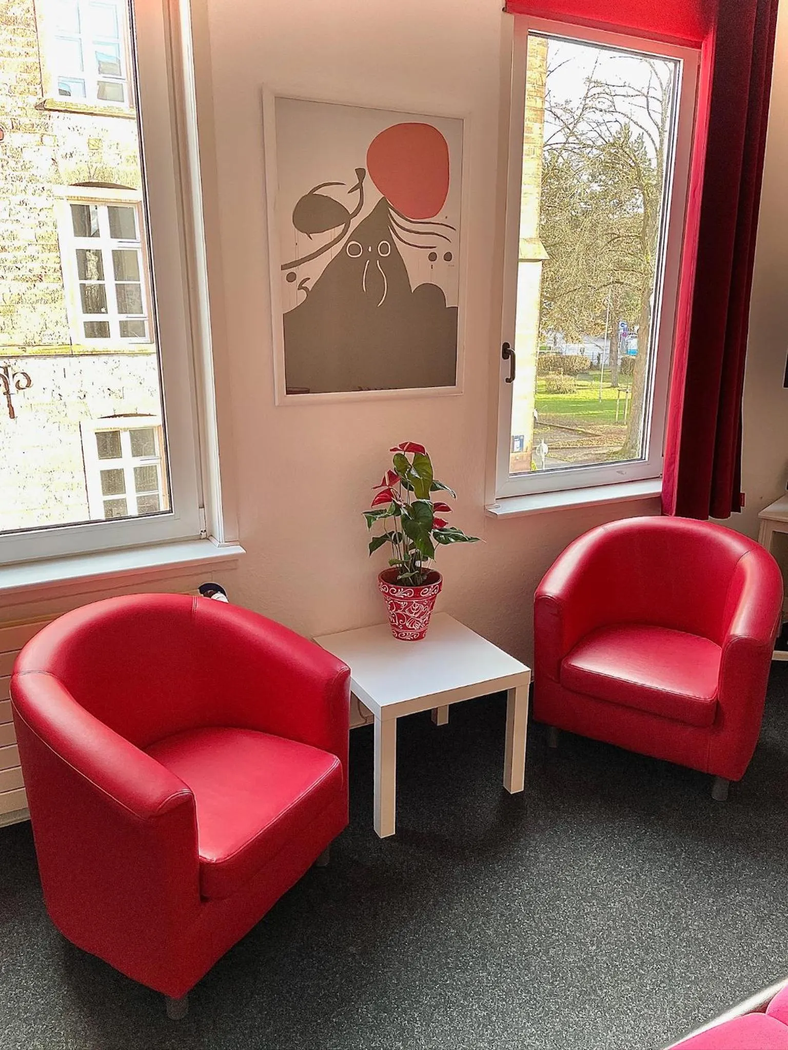 Decorative detail in Hotel Tusculum