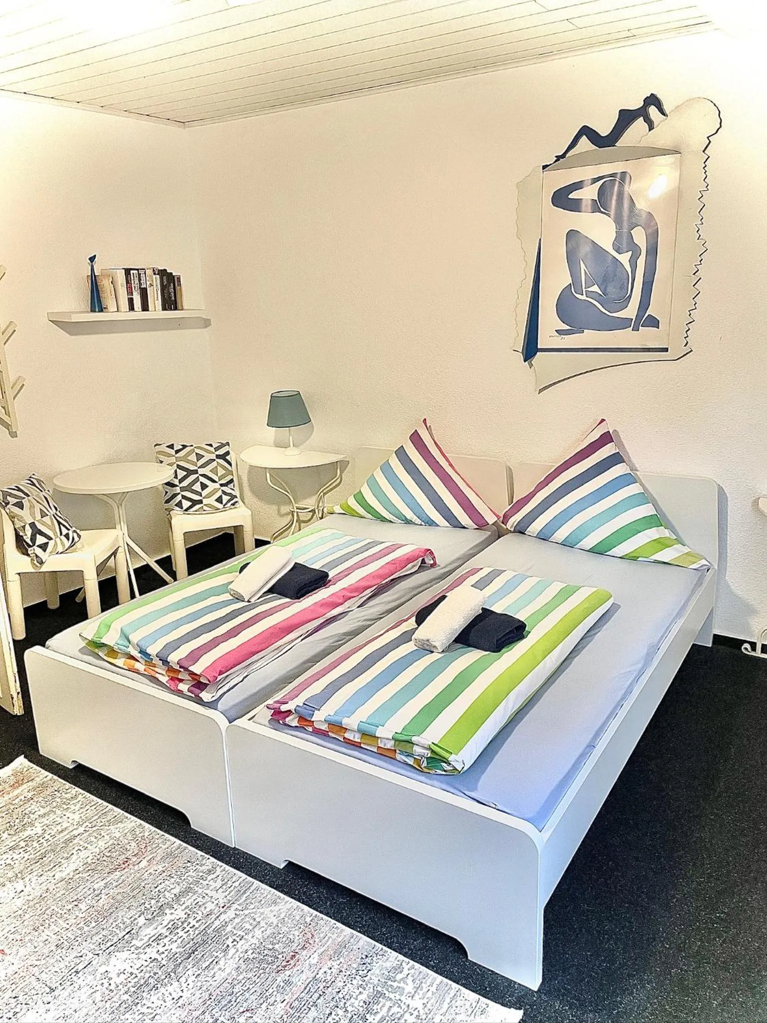 towels, Bed in Hotel Tusculum