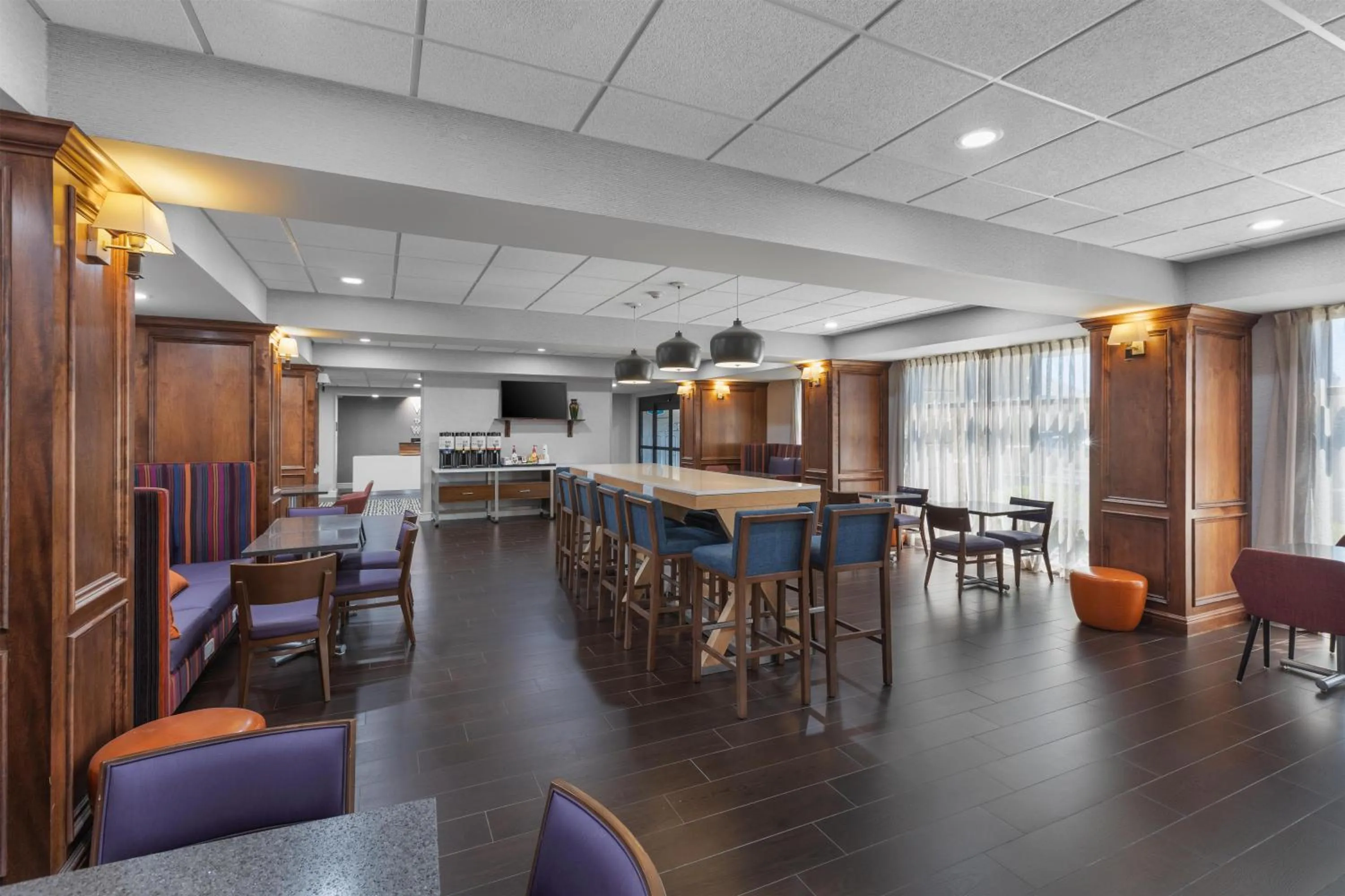 Lobby or reception in Hampton Inn Pendleton