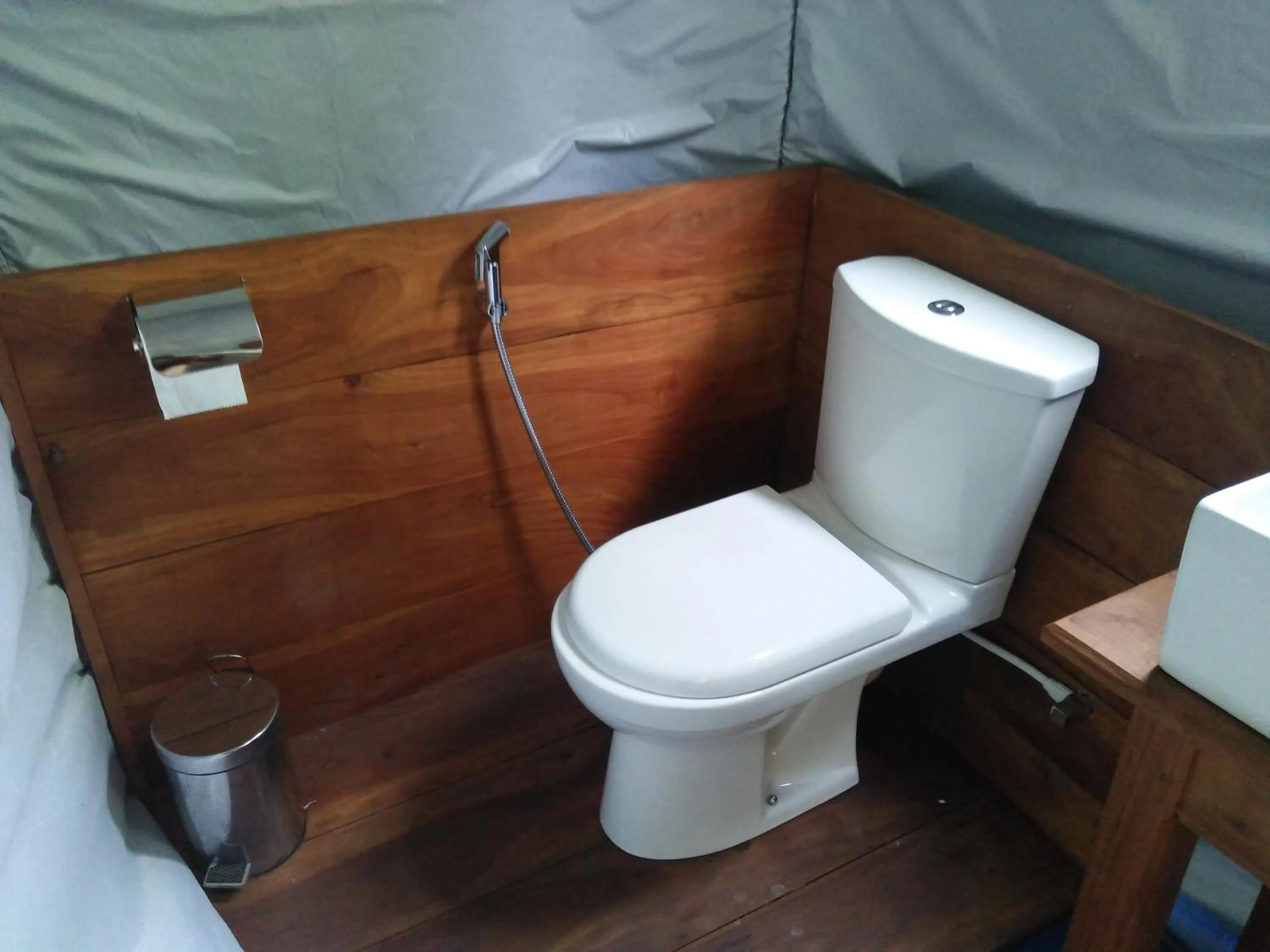 Toilet in Makulu Safari Camping