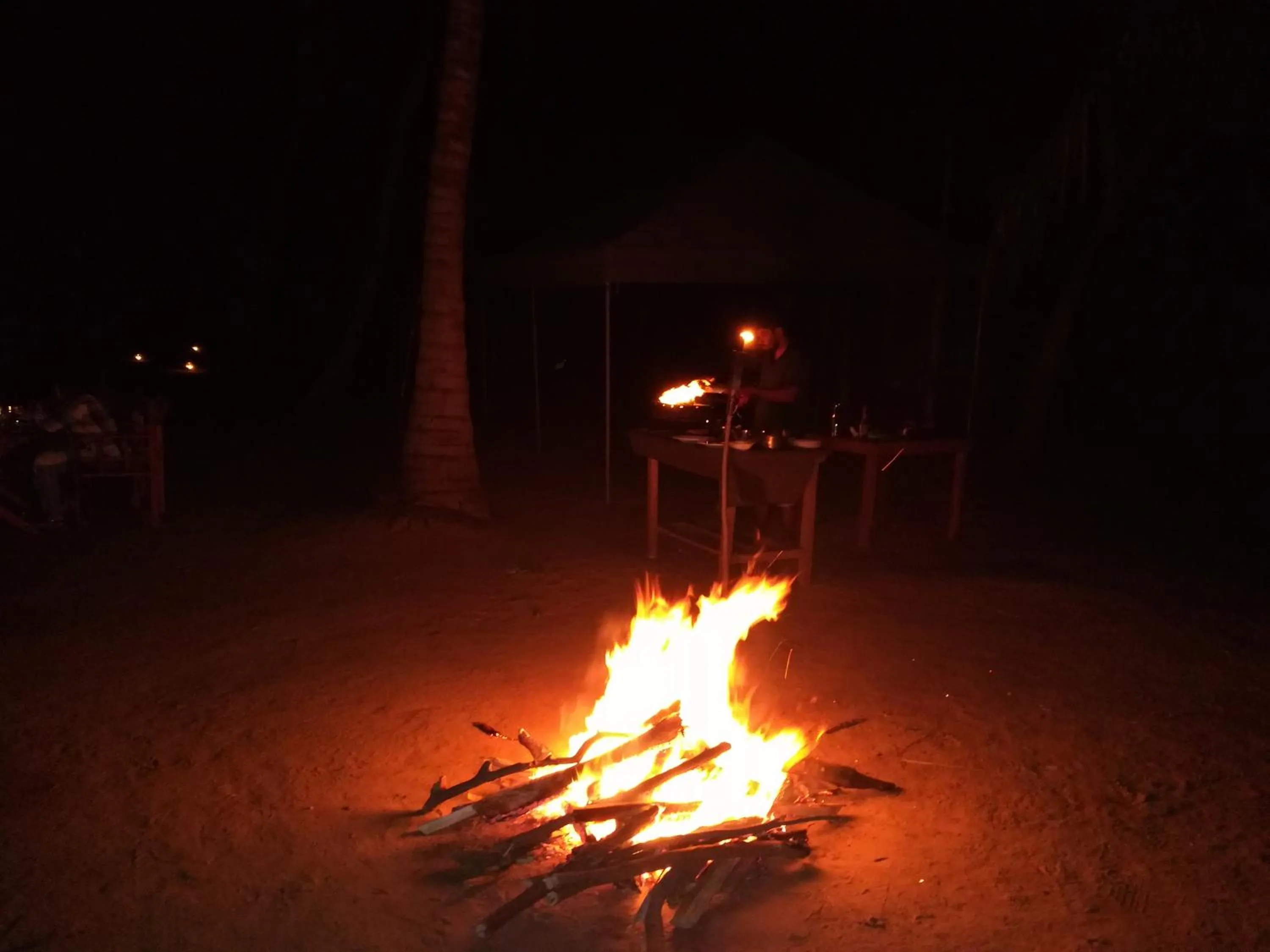 BBQ facilities in Makulu Safari Camping