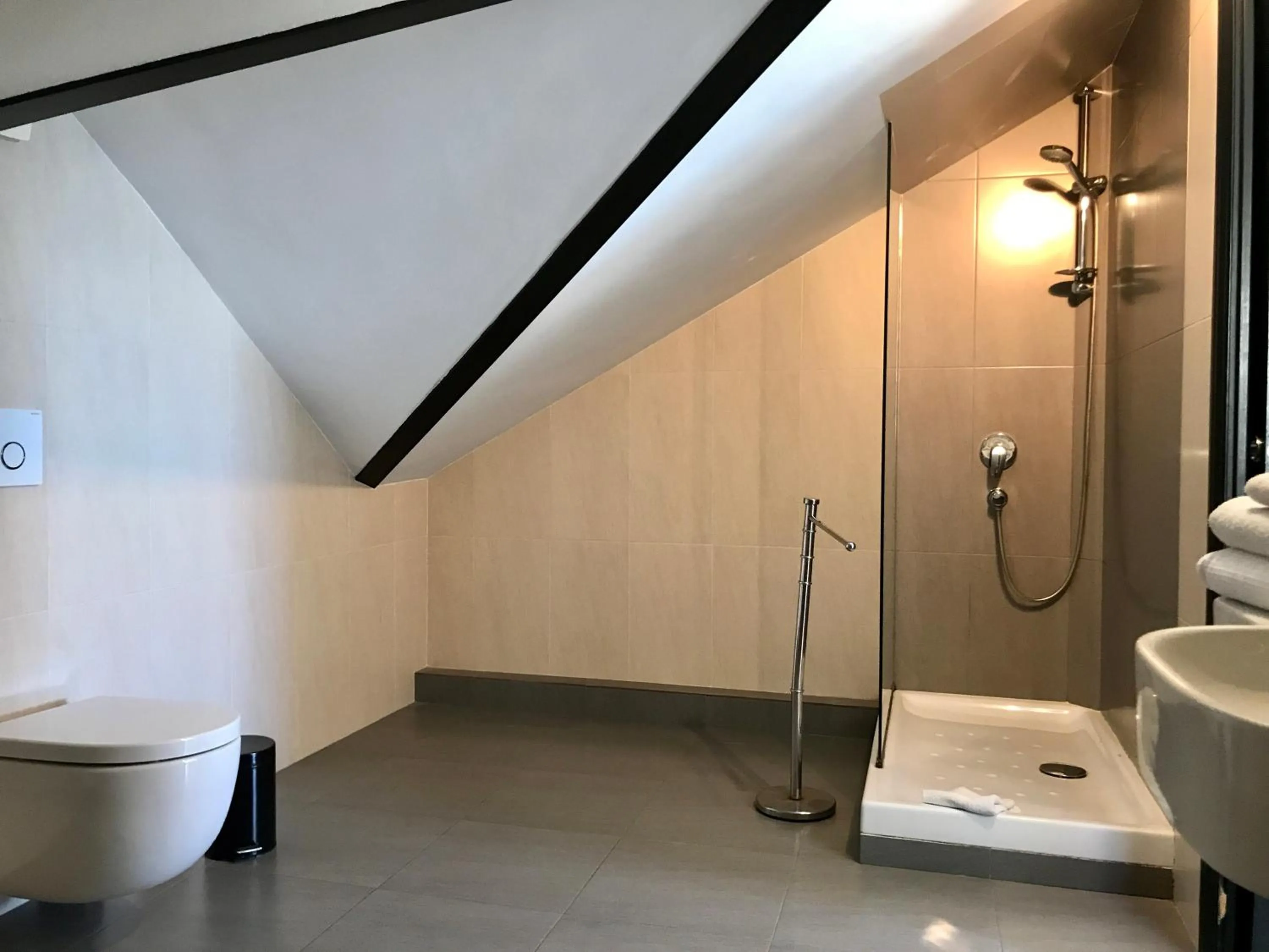 Shower in Hotel Domus