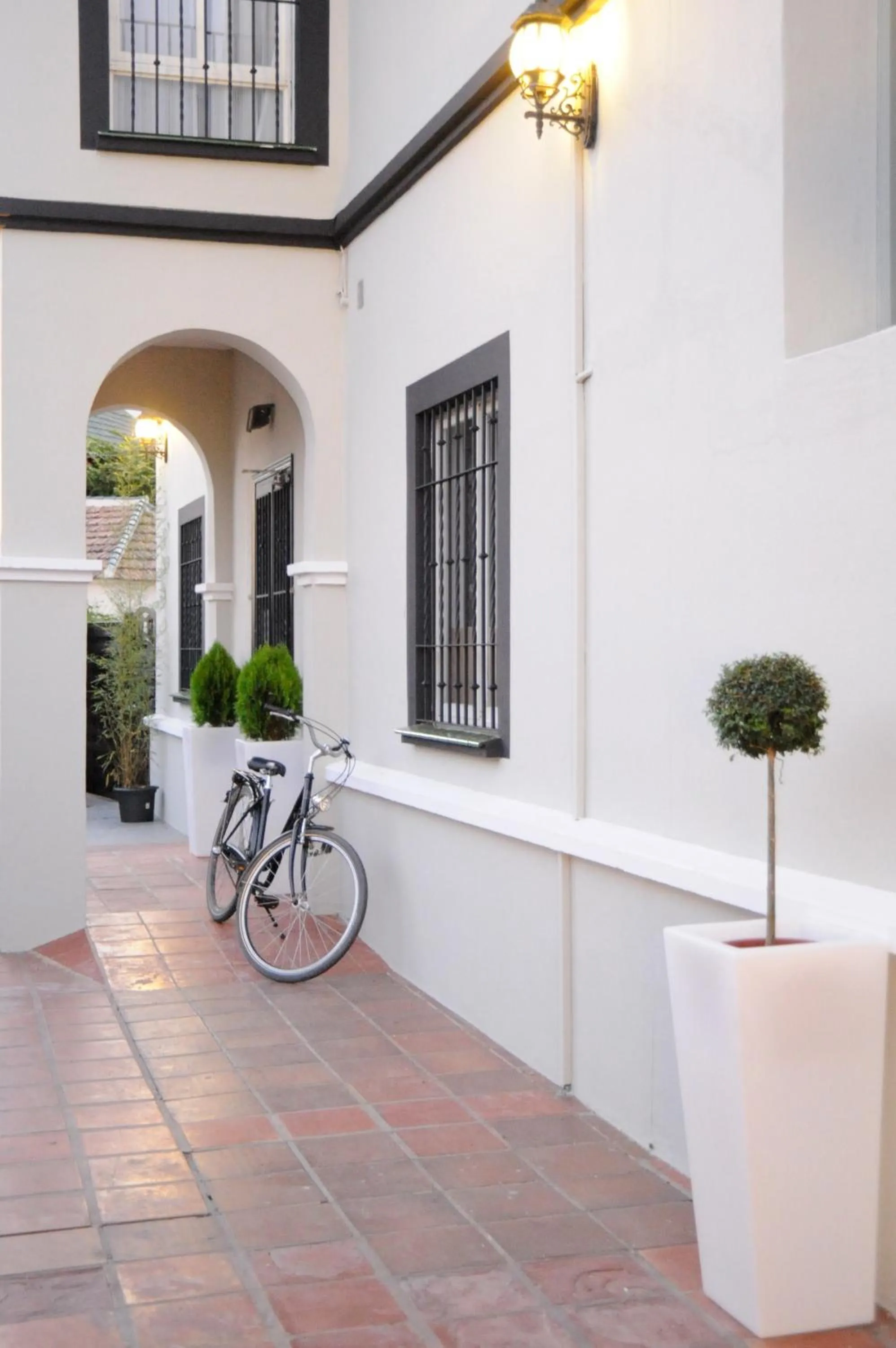 Facade/entrance in Hotel Domus