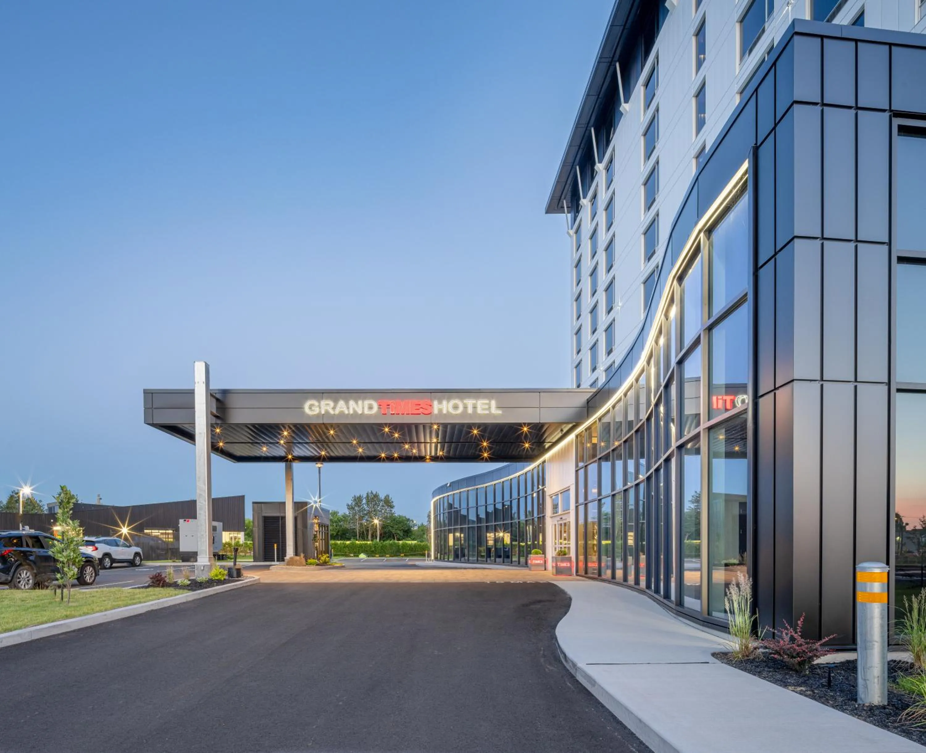 Property building in Grand Hotel Times Levis