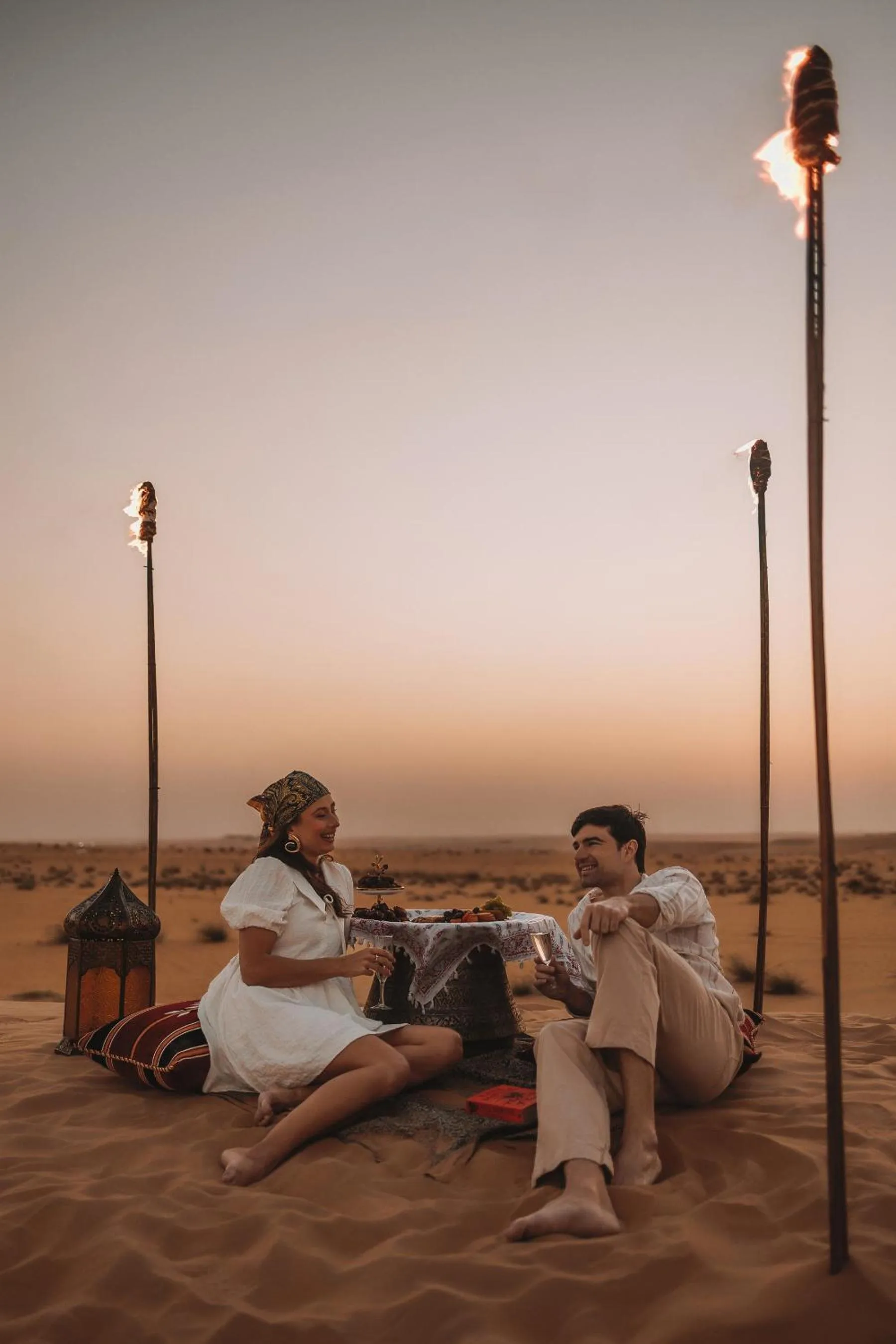 Sunset in Aldhafra Desert Resort, Vignette Collection by IHG