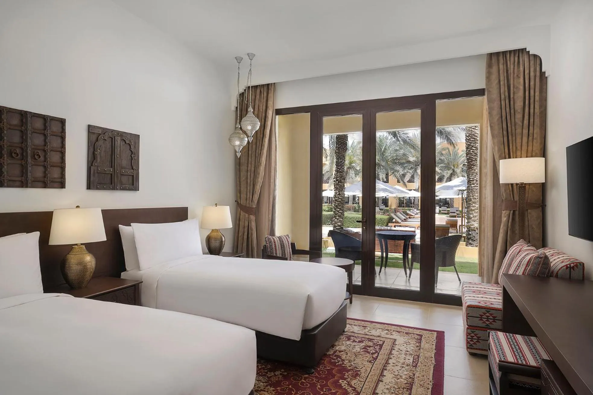 Bed in Aldhafra Desert Resort, Vignette Collection by IHG
