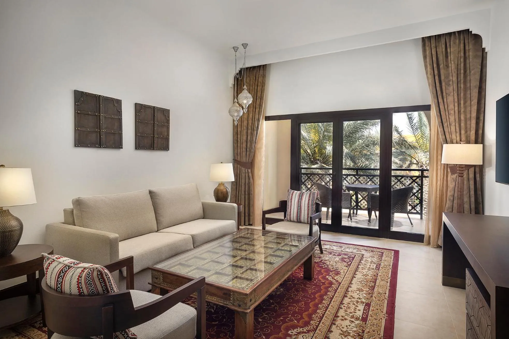 Living room, Bed in Aldhafra Desert Resort, Vignette Collection by IHG