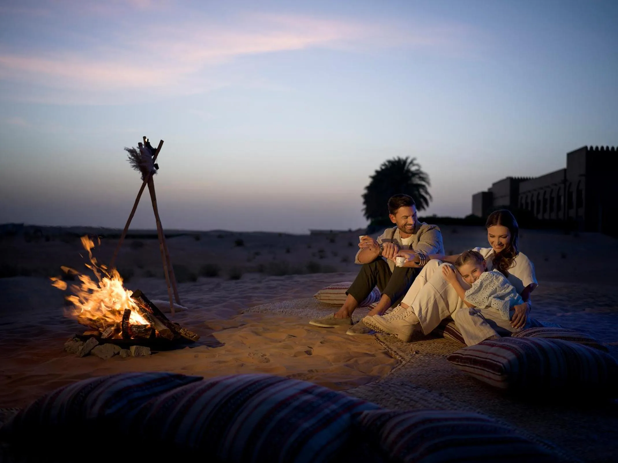 Family in Aldhafra Desert Resort, Vignette Collection by IHG