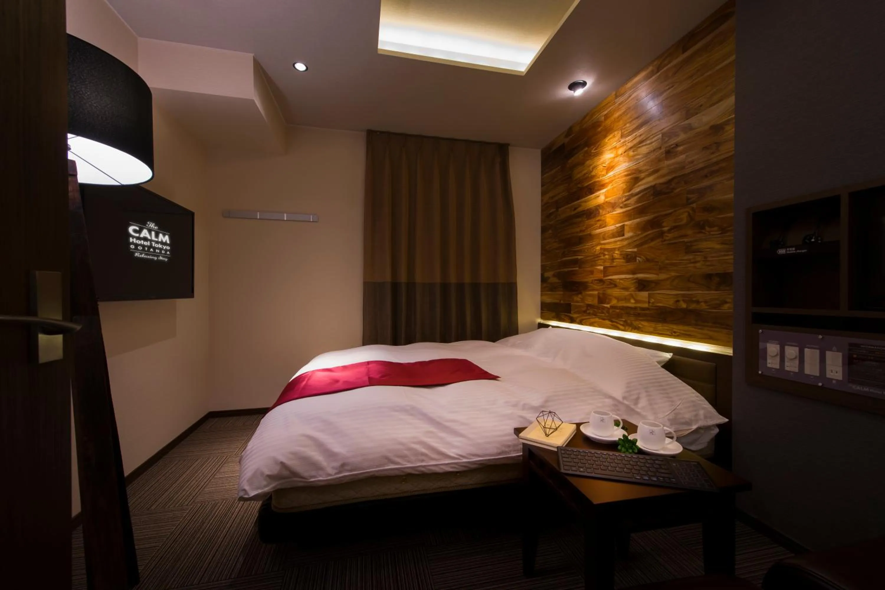 Bed in The CALM Hotel Tokyo