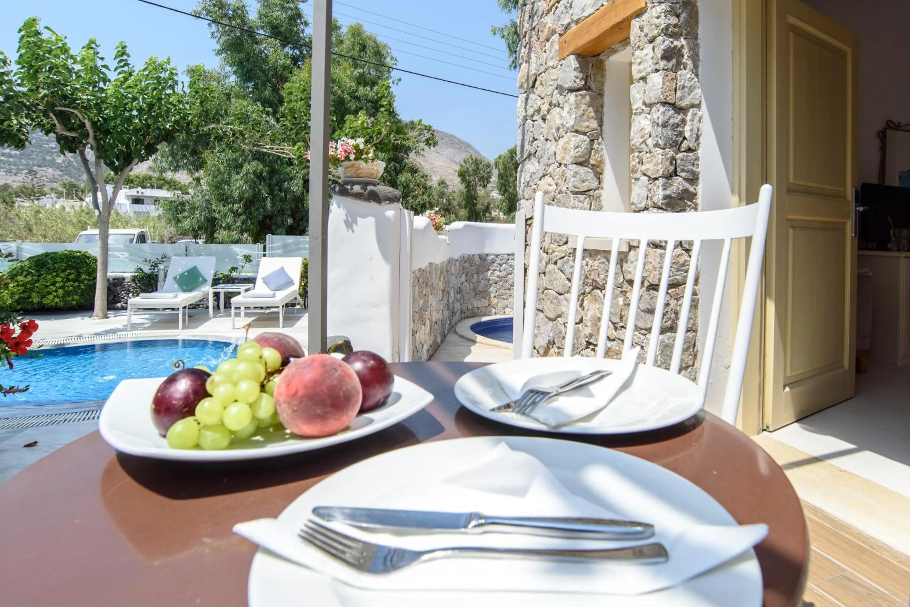 Decorative detail in La Mer Deluxe Hotel & Spa