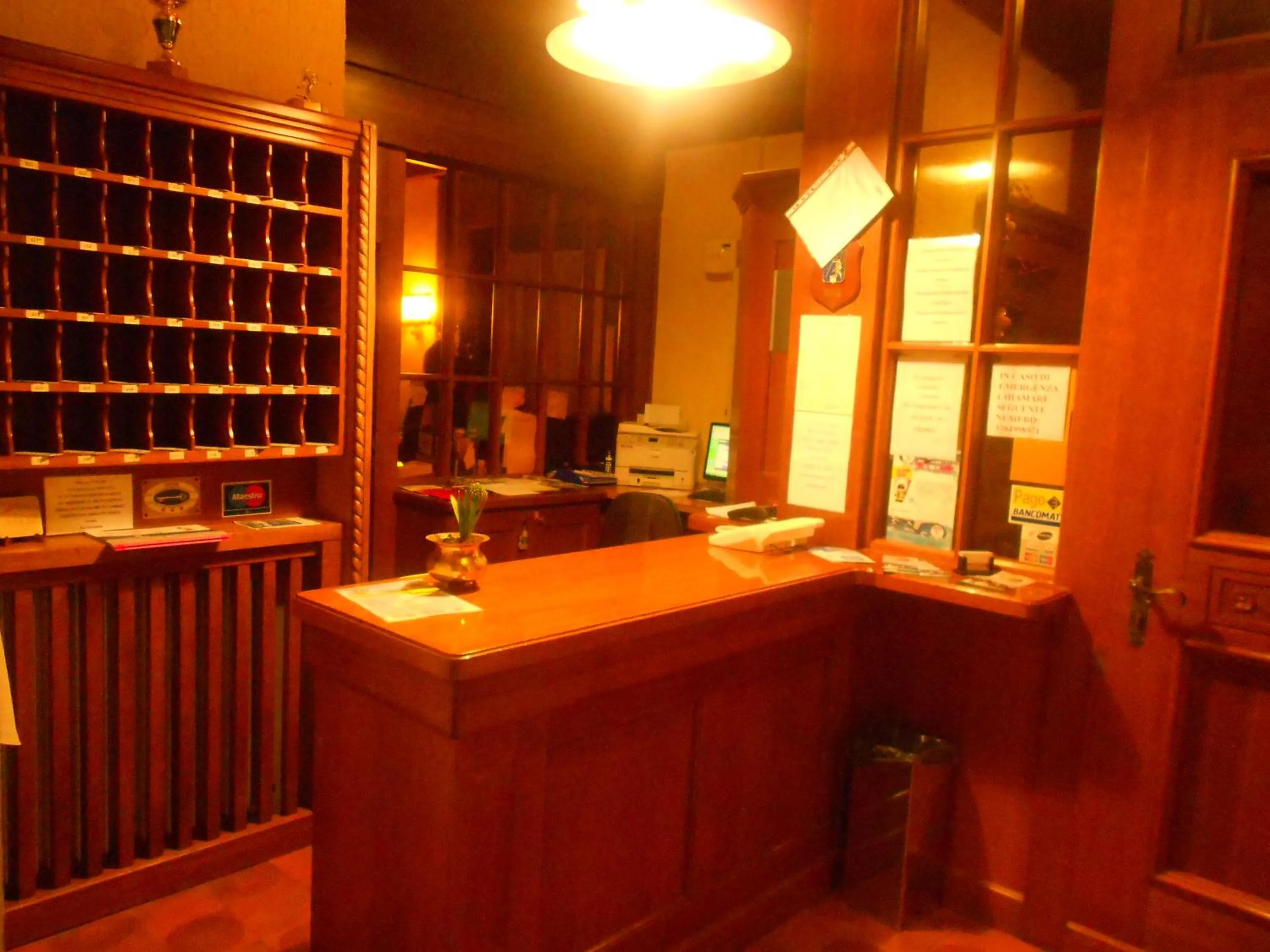 Lobby or reception in Park Hotel Miramonti