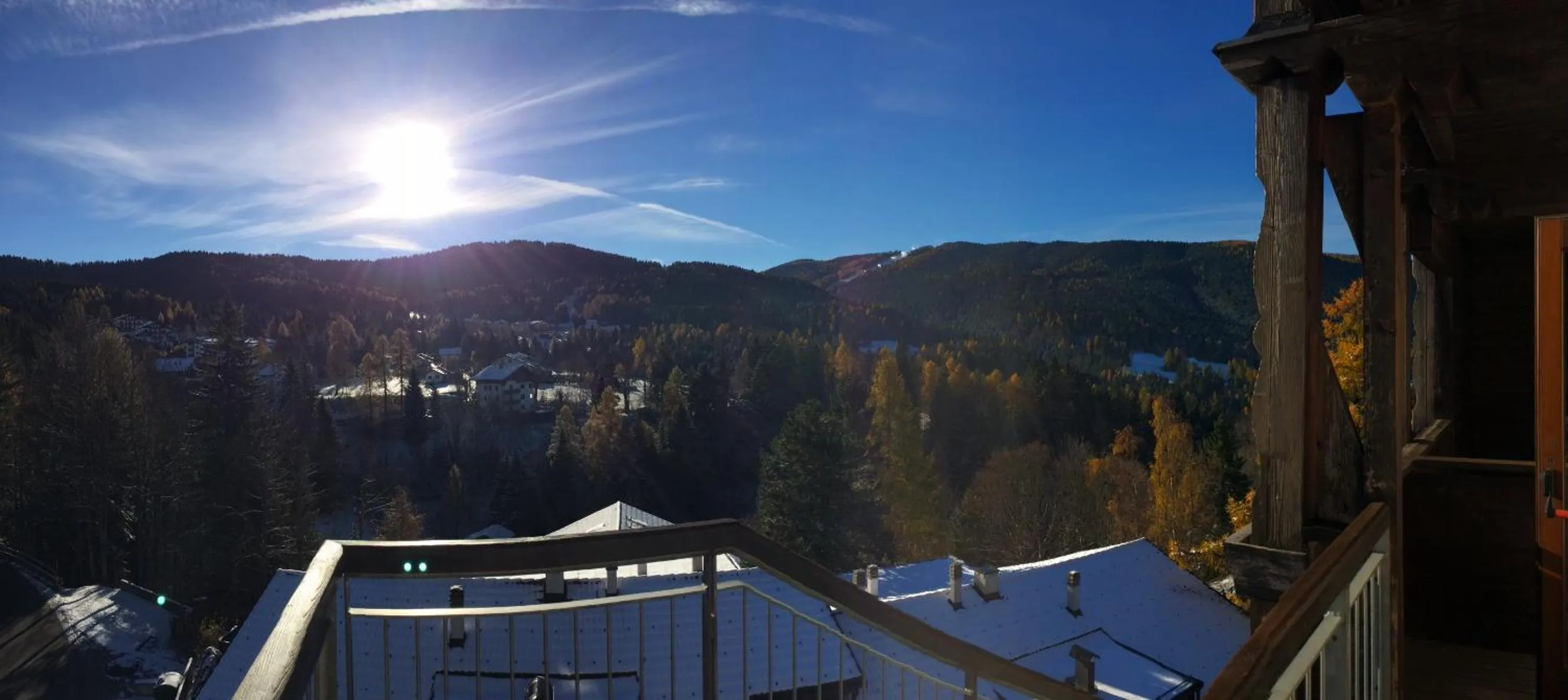 Mountain view in Park Hotel Miramonti