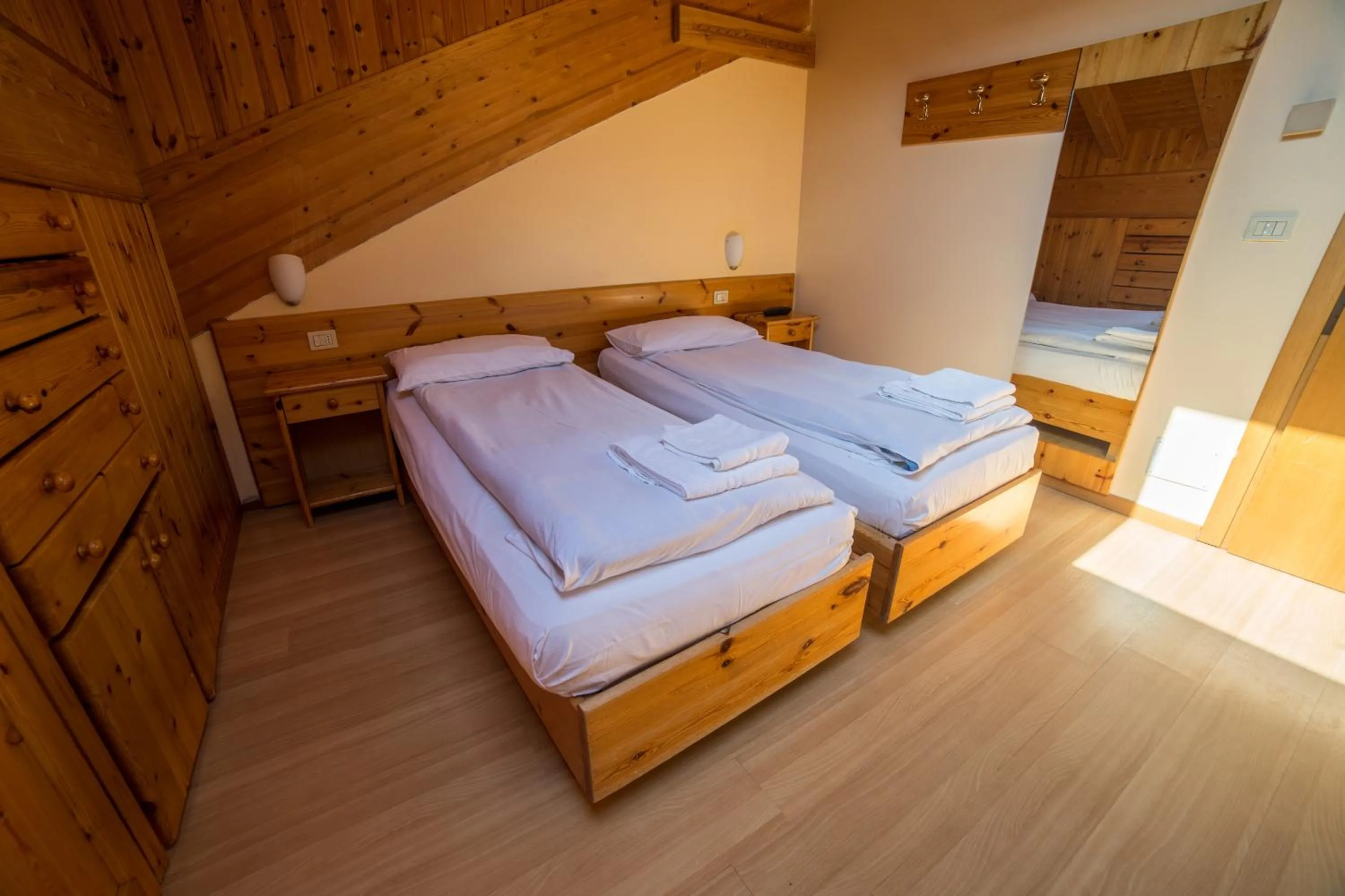 Bed in Park Hotel Miramonti