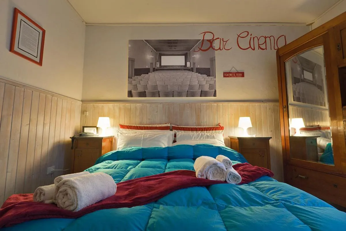 Bed in Hotel La Pace