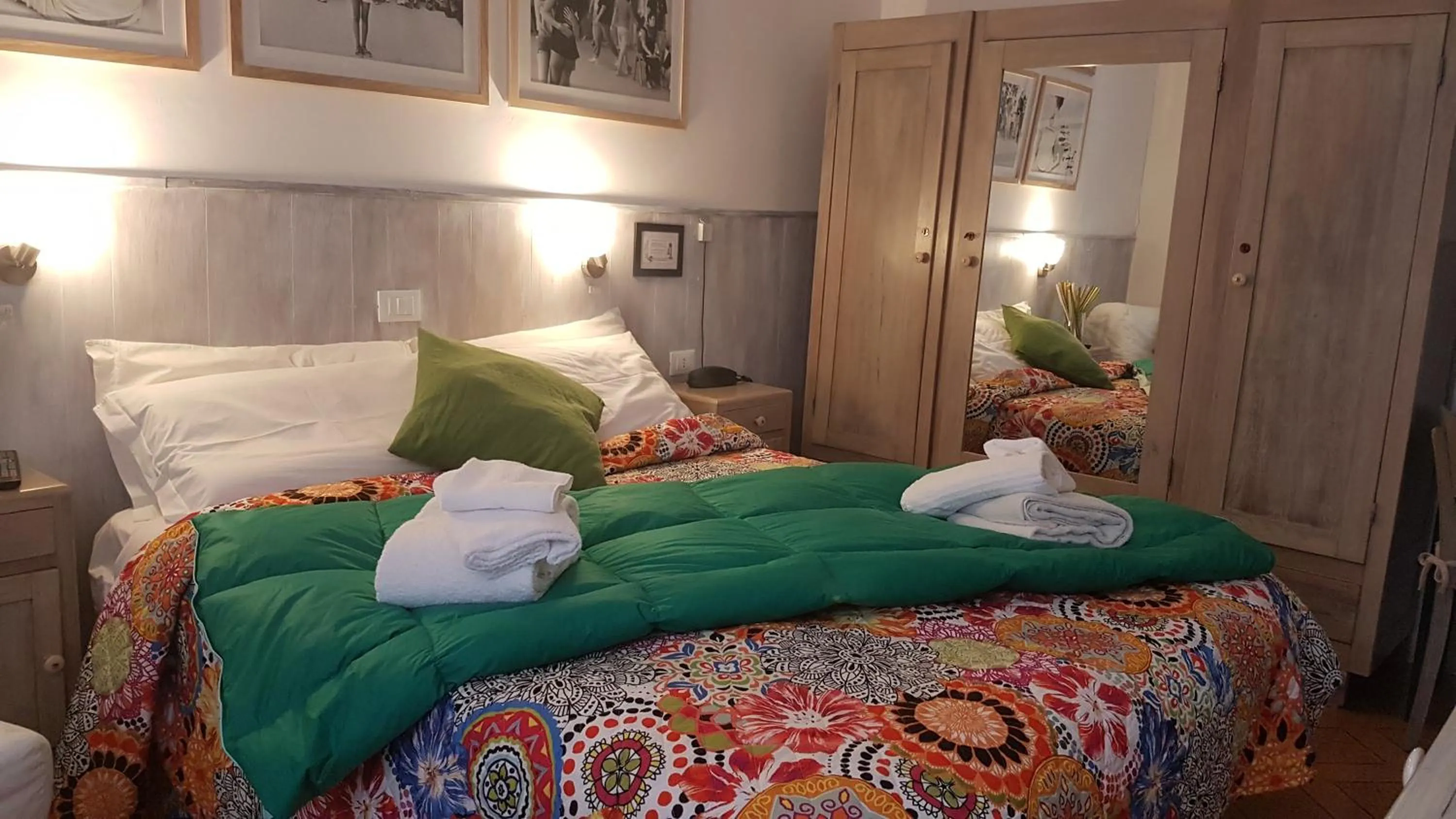 Bed in Hotel La Pace