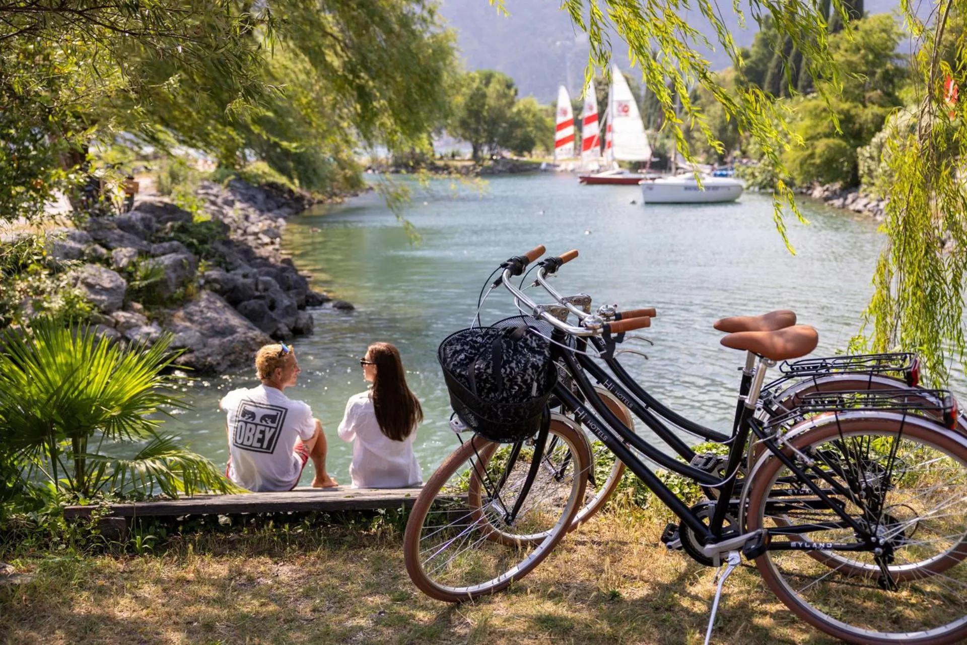 Lake view in Hi Hotels Riva del Garda