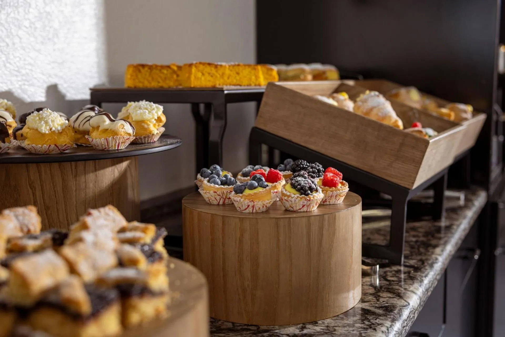 Continental breakfast in Hi Hotels Riva del Garda