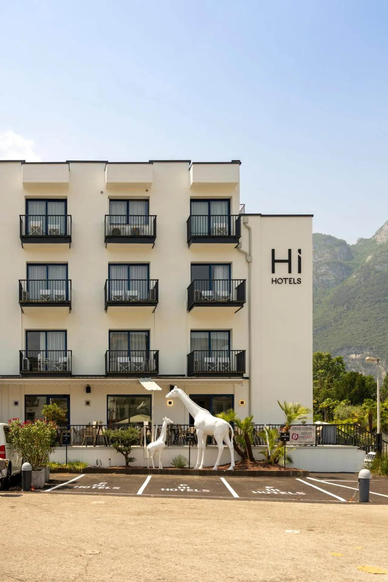 Property building in Hi Hotels Riva del Garda