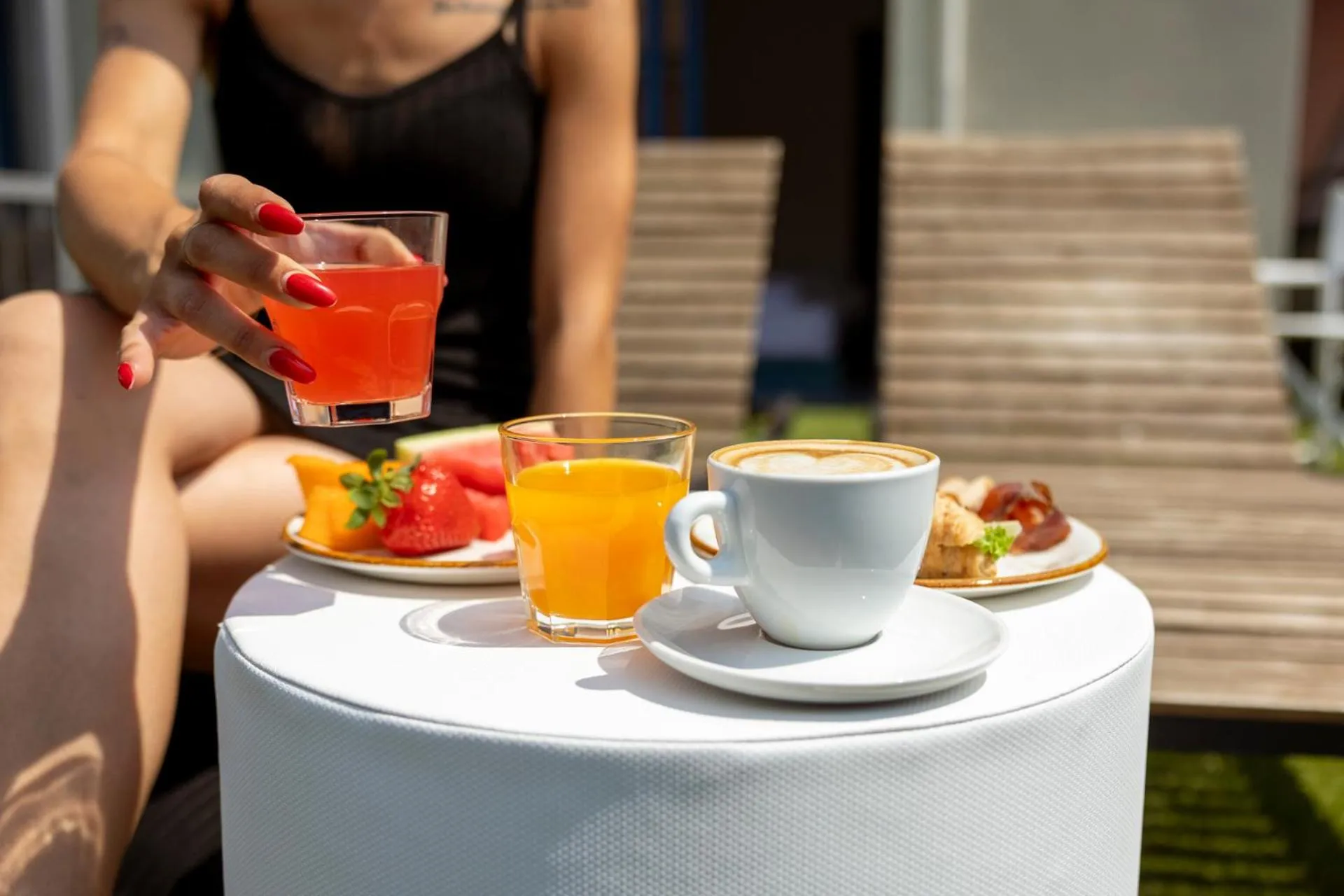 Food and drinks in Hi Hotels Riva del Garda