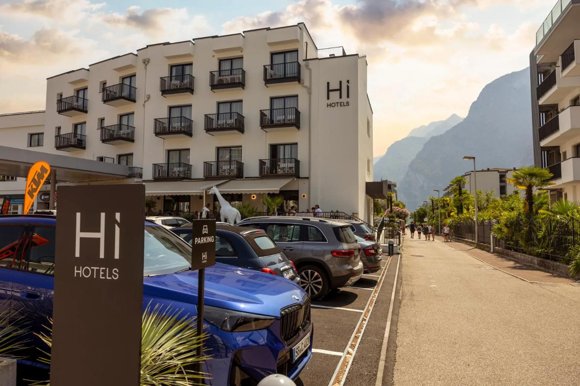Property building in Hi Hotels Riva del Garda