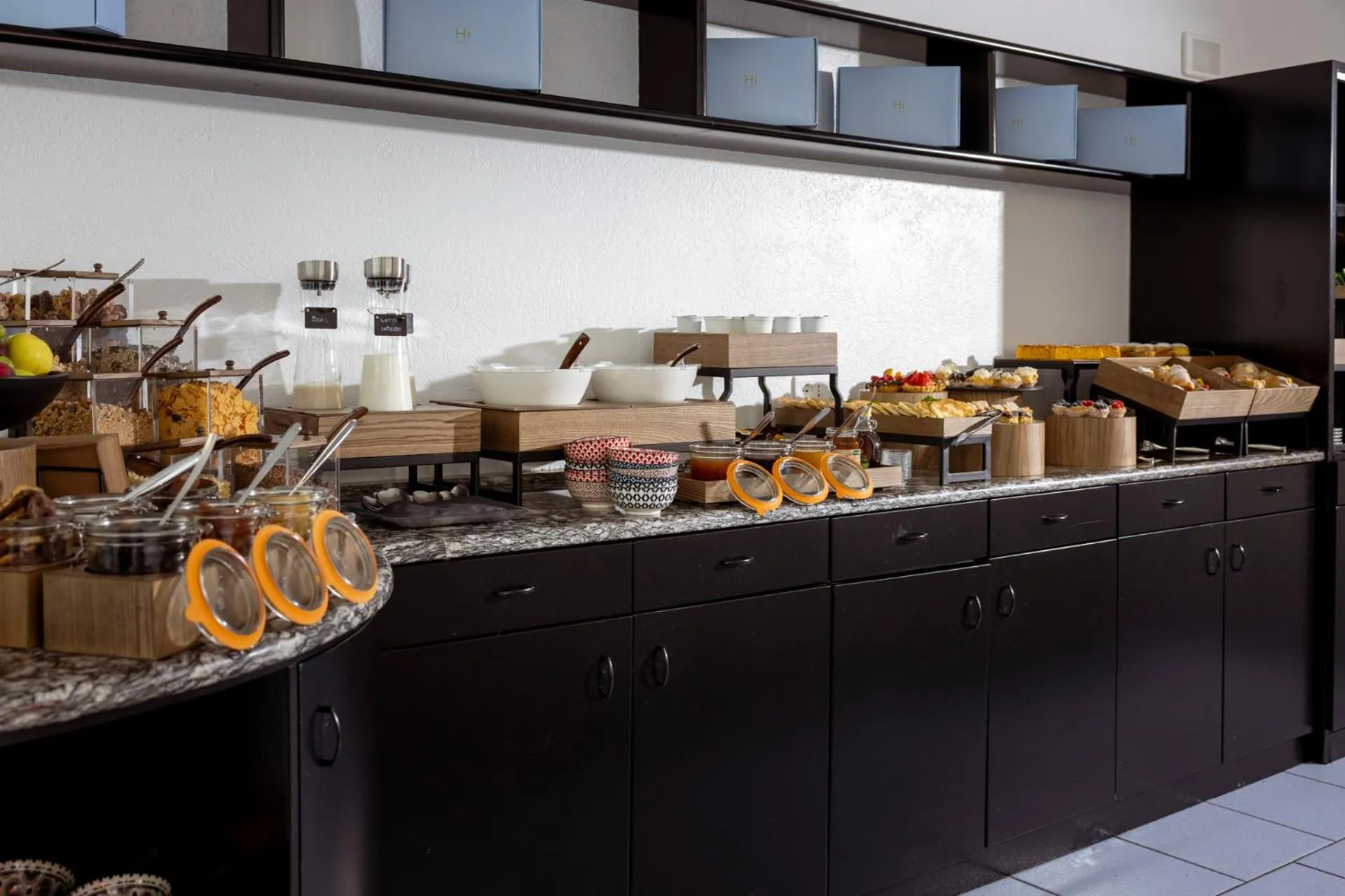 Buffet breakfast in Hi Hotels Riva del Garda