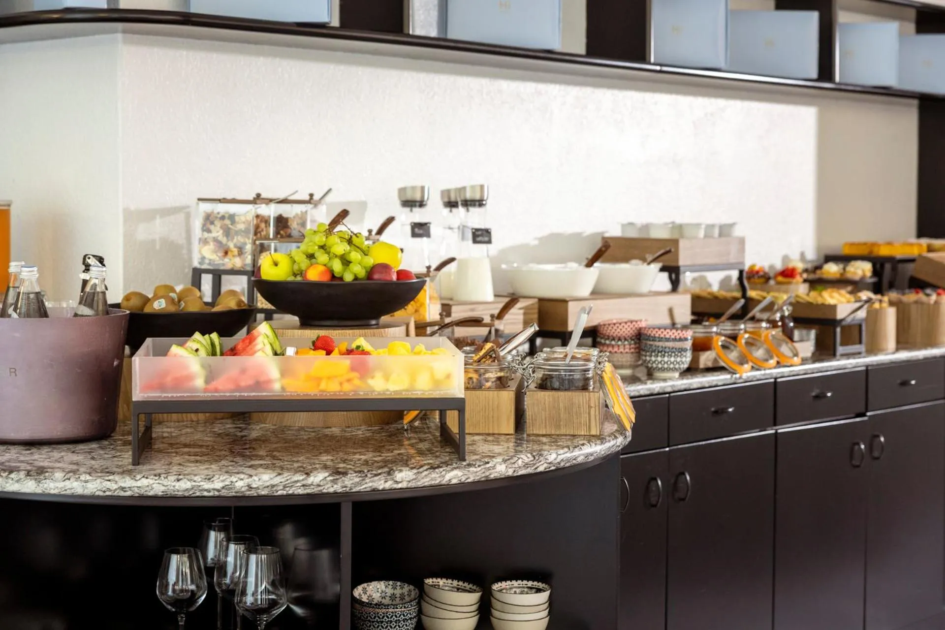Buffet breakfast in Hi Hotels Riva del Garda