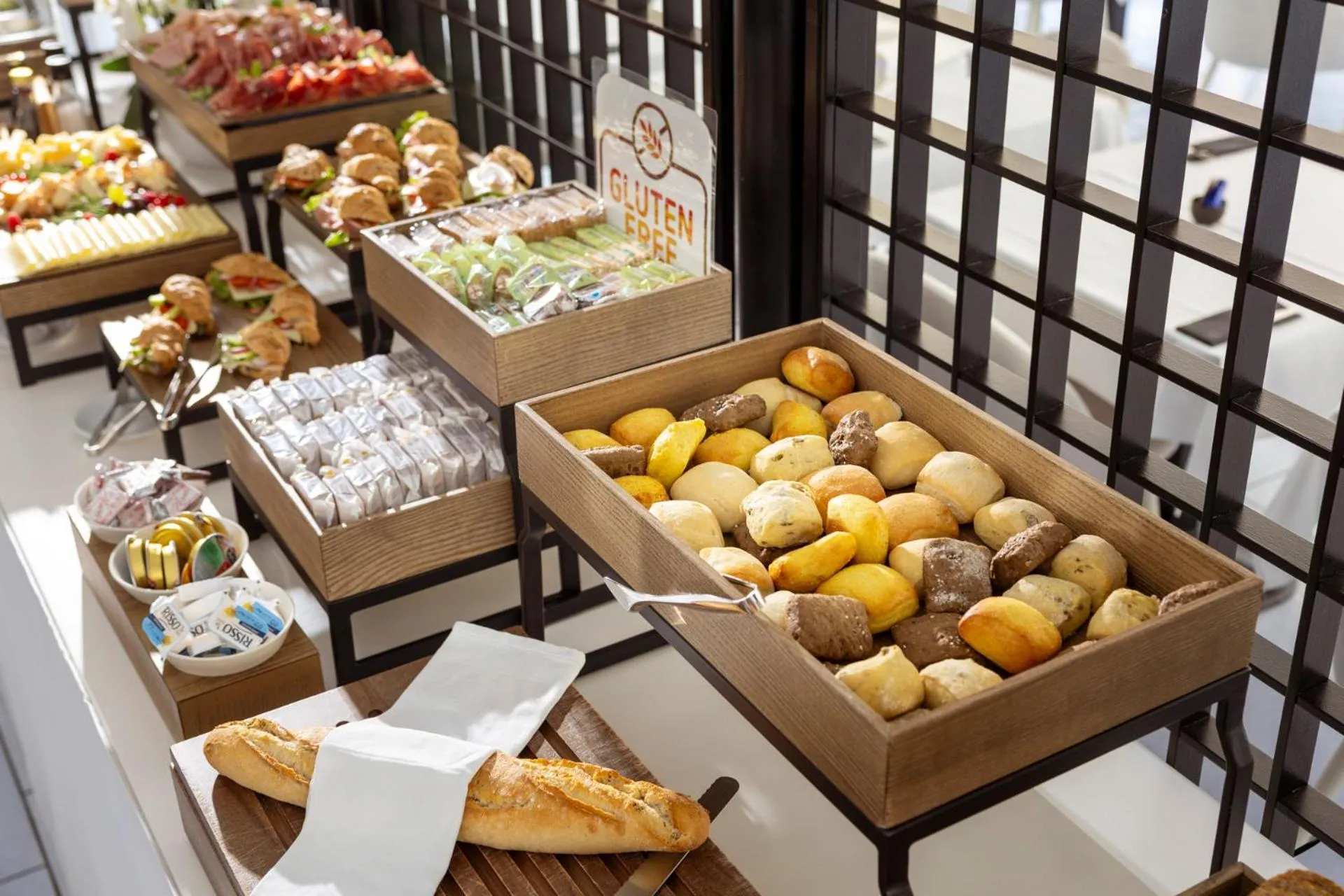 Continental breakfast in Hi Hotels Riva del Garda